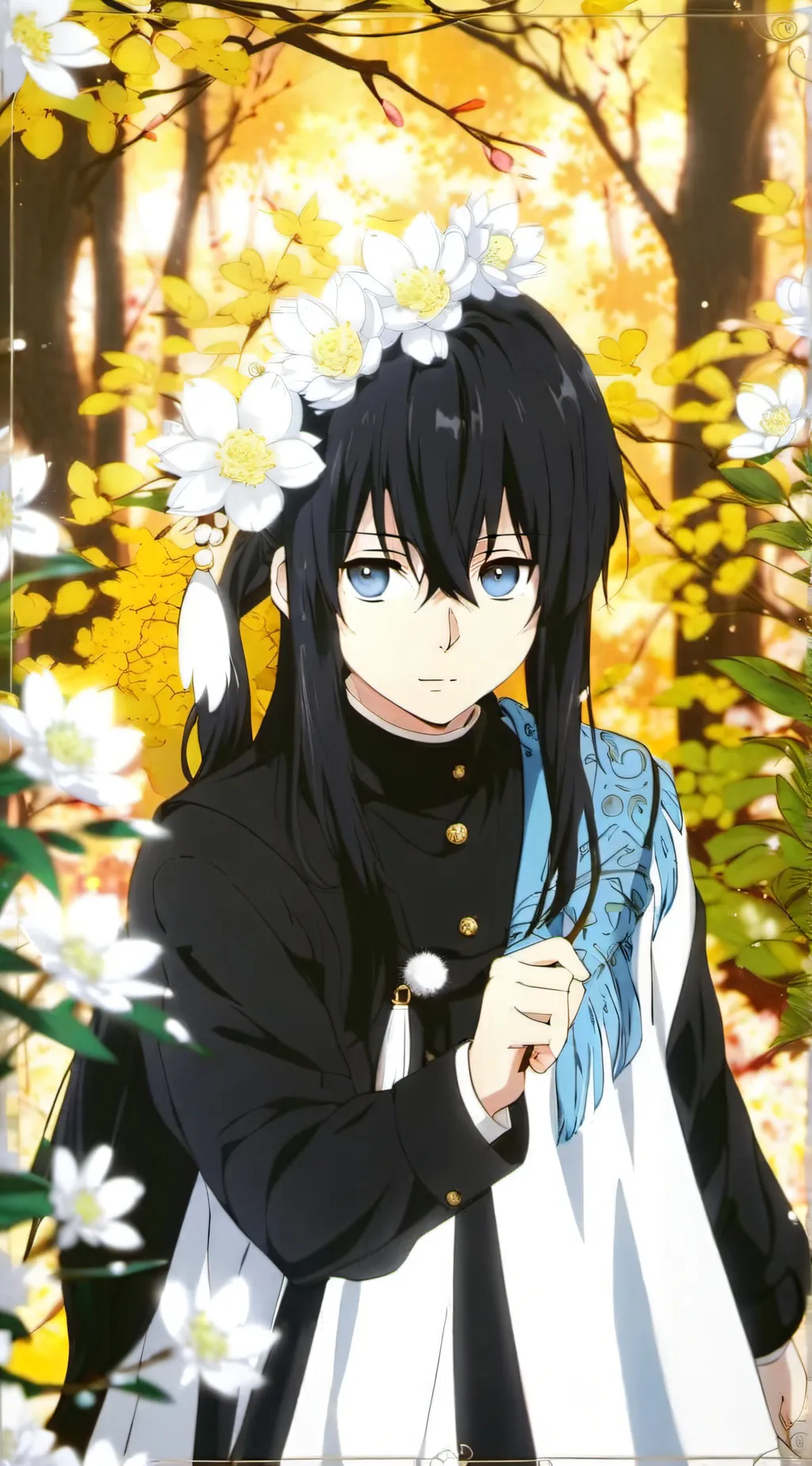 ai character: muichiro background