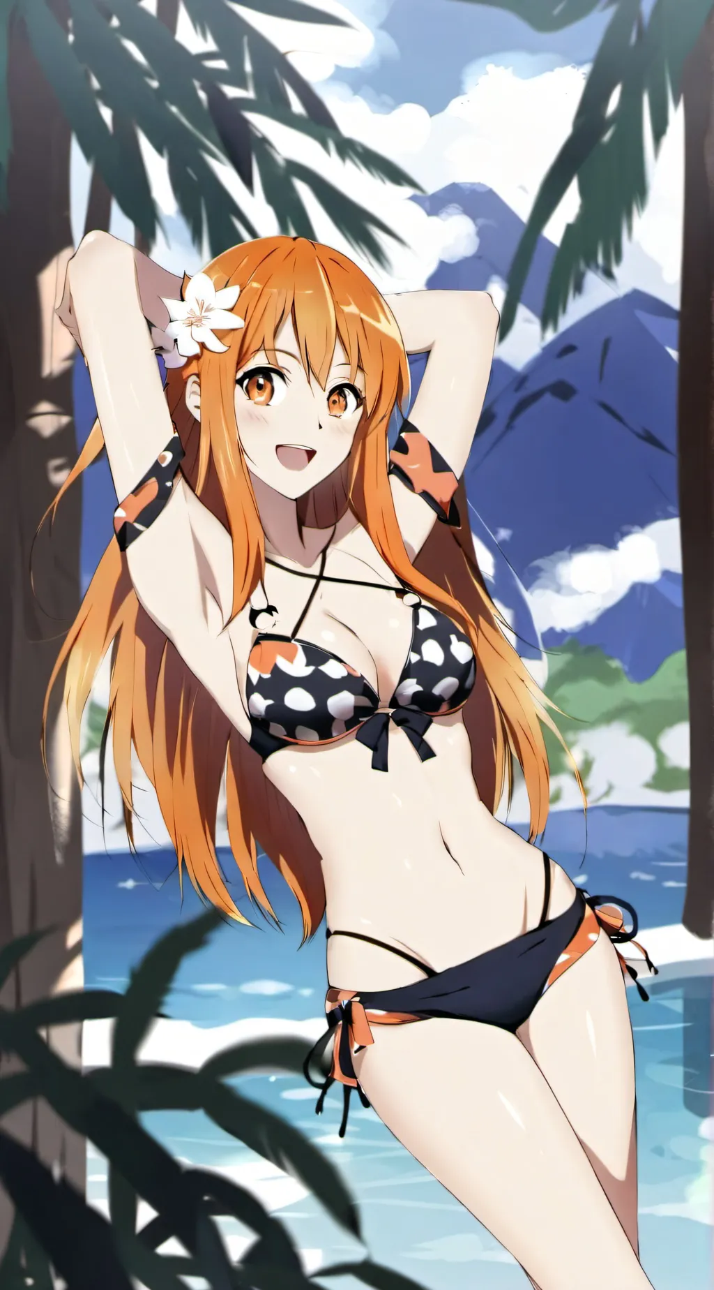 ai character: Nami background