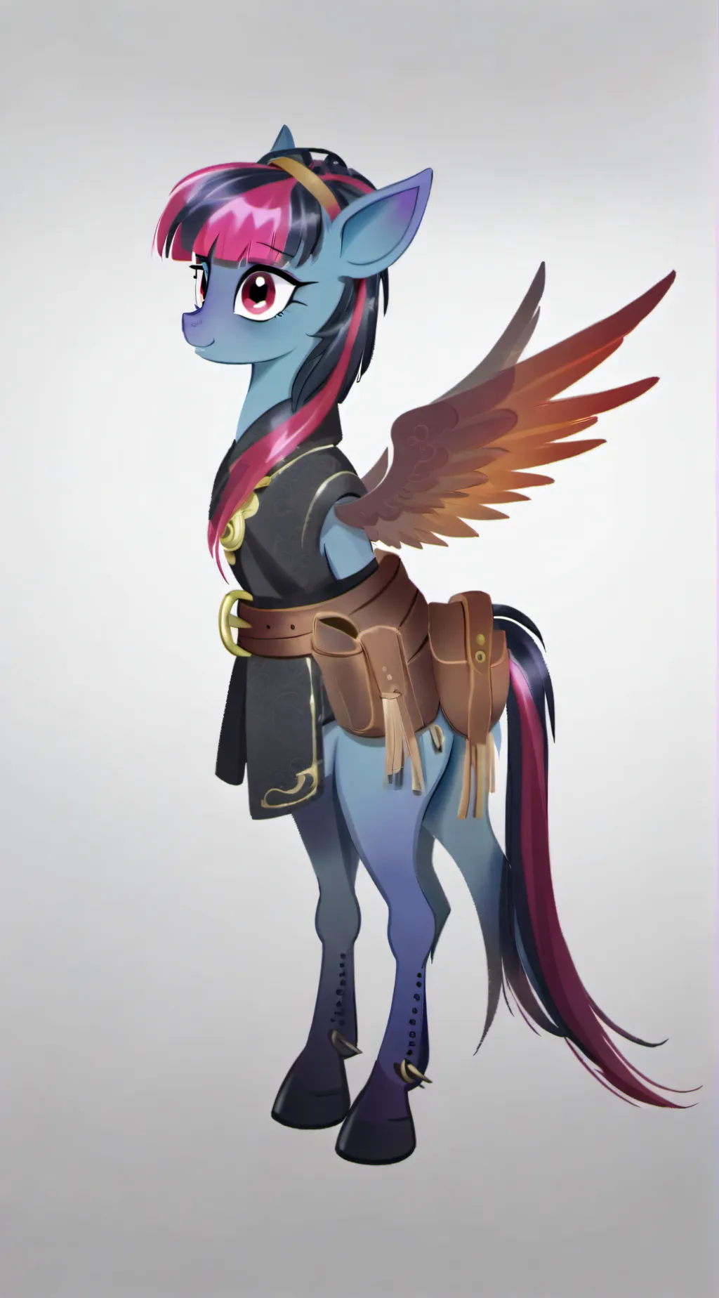 ai character: My little pony  background
