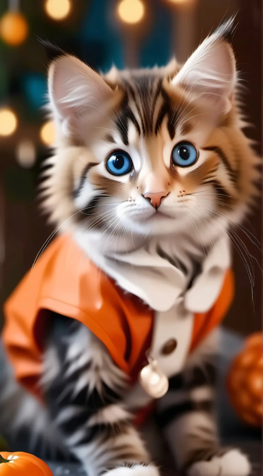 ai character: lil baby pea background