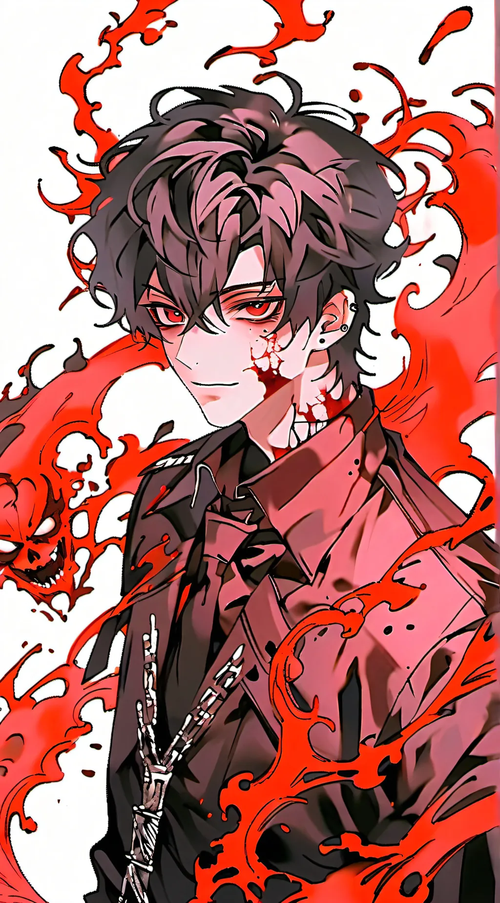 ai character: Kakaksloelkoklkl background