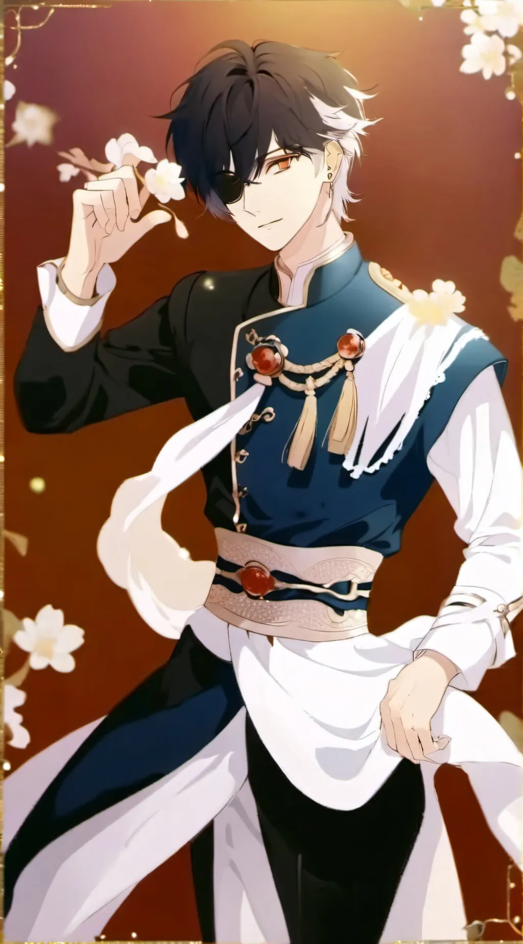 ai character: 6 chicos hermanos background