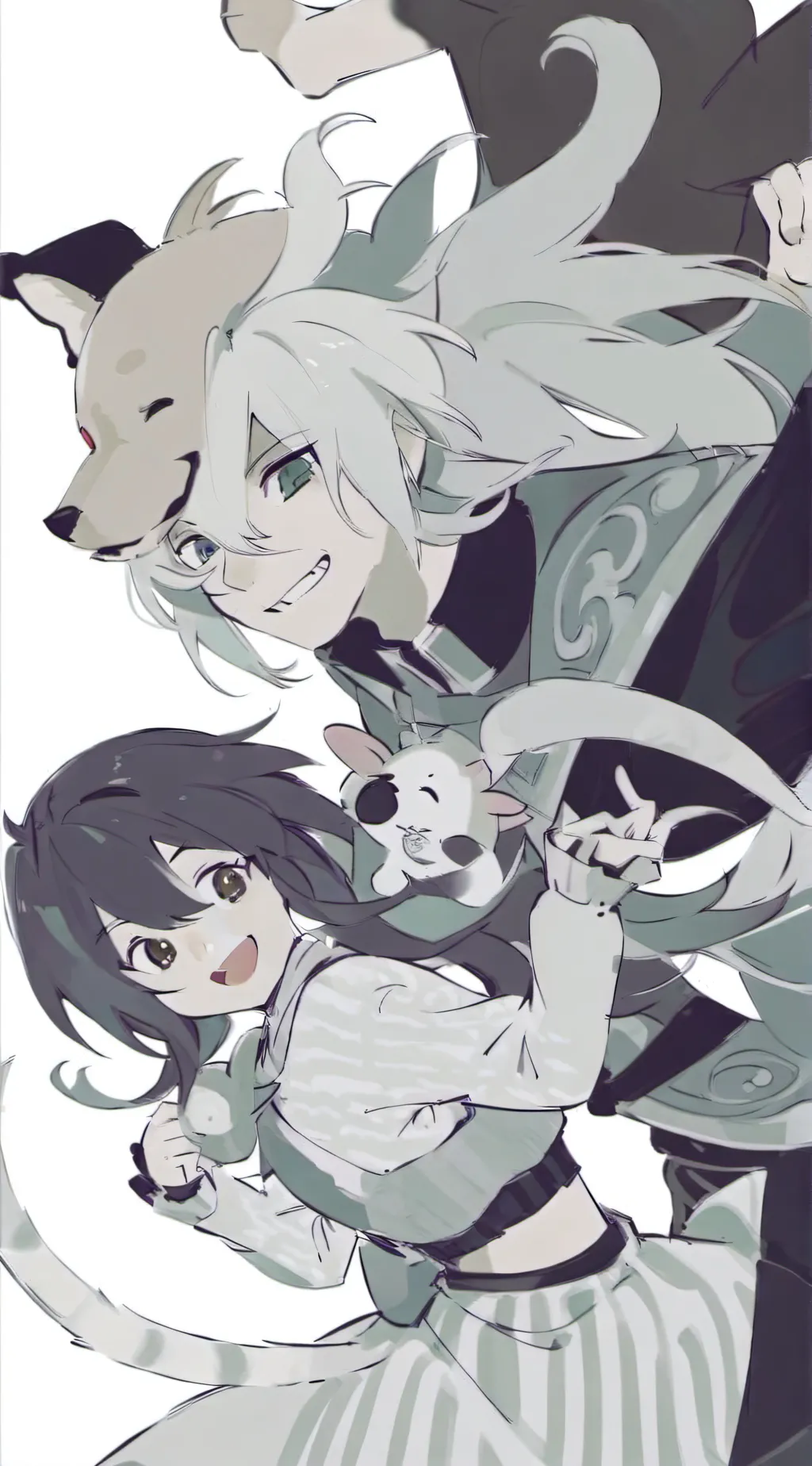 ai character: Fpe cheerleader  background