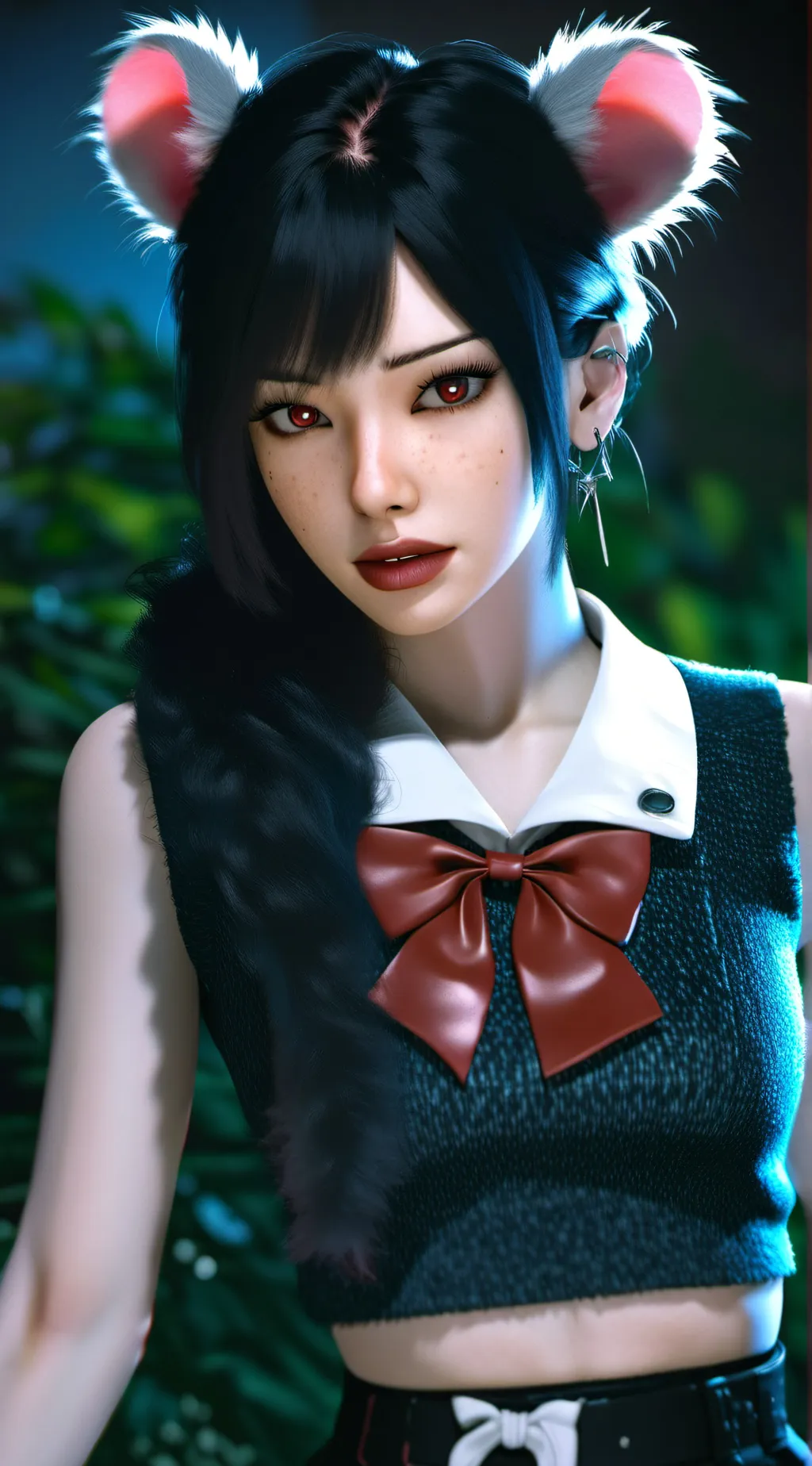 ai character: MHA NEW GIRL background