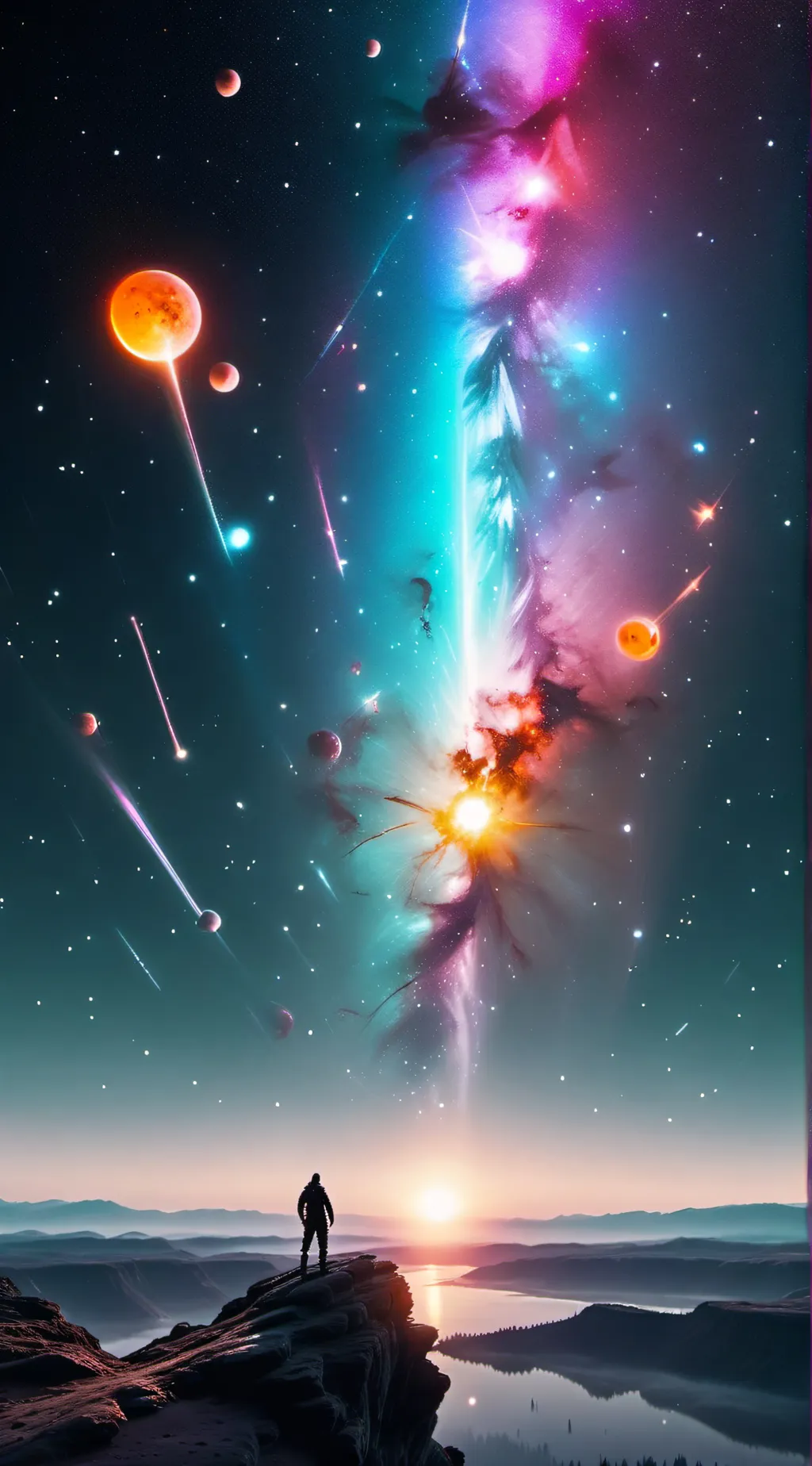 ai character: Voltron tangled background