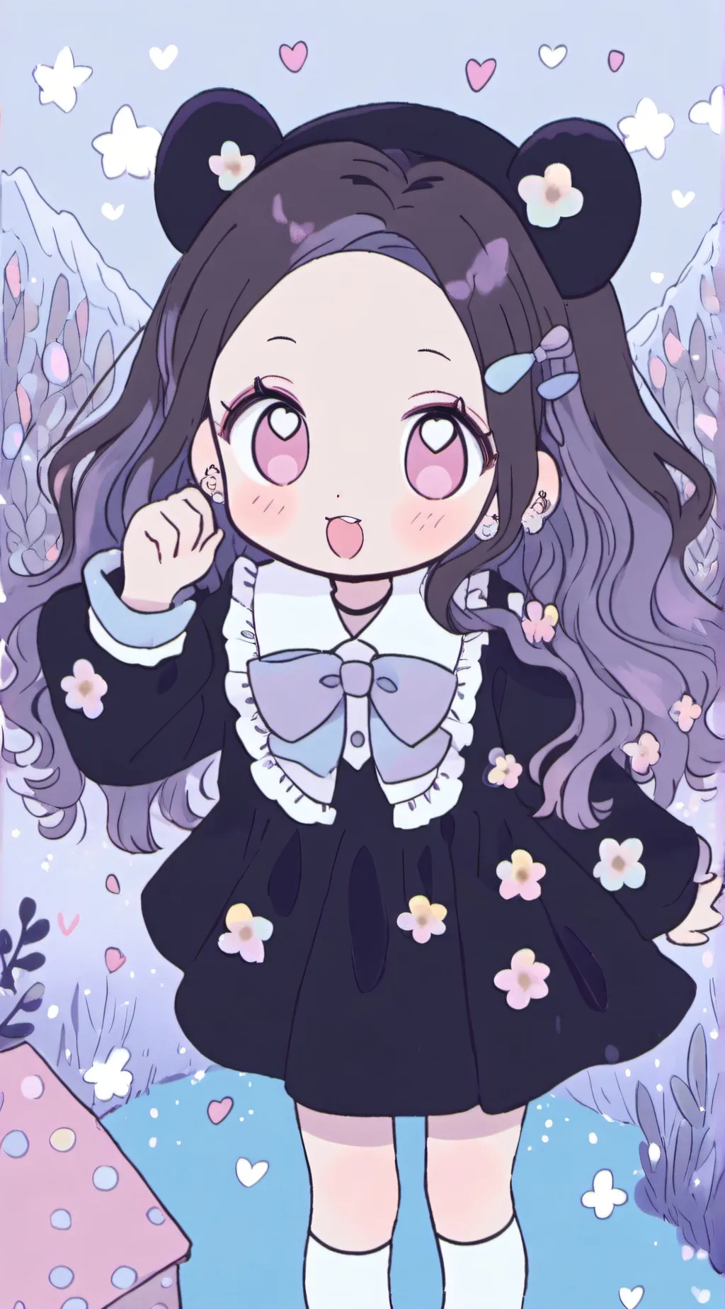 ai character: belly  background