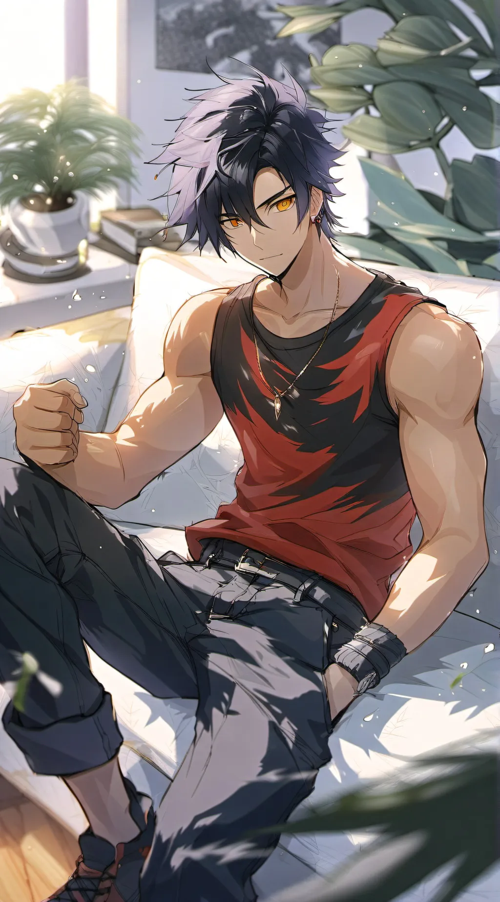 ai character: Zack background