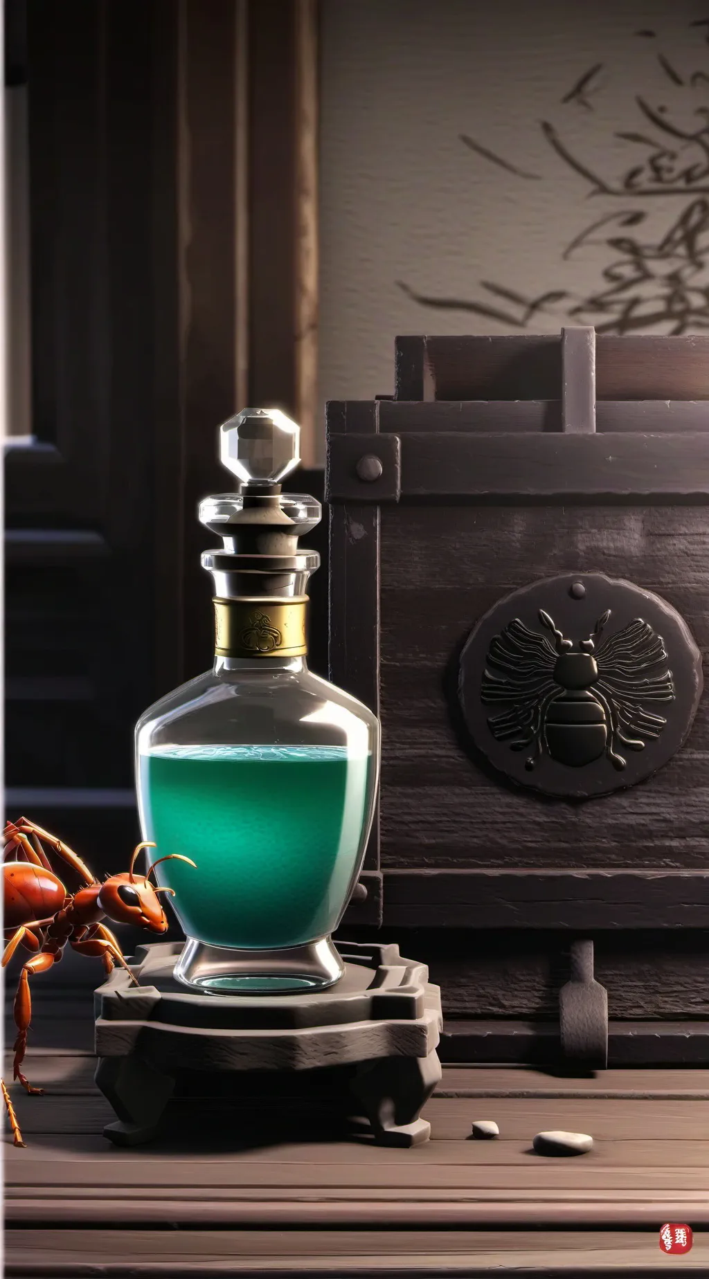 ai character: Honeypot ant background