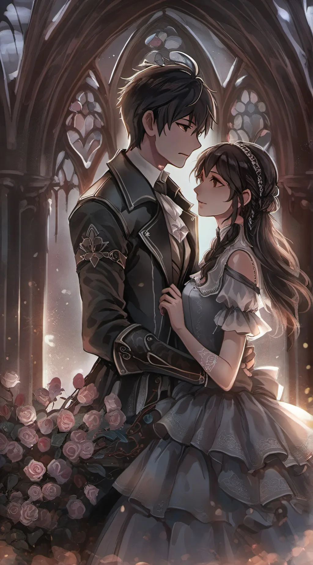 ai character: Amy and Drake background