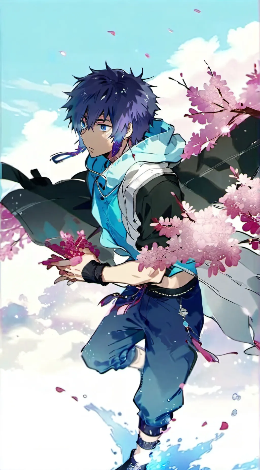 ai character: lov and you mha  background