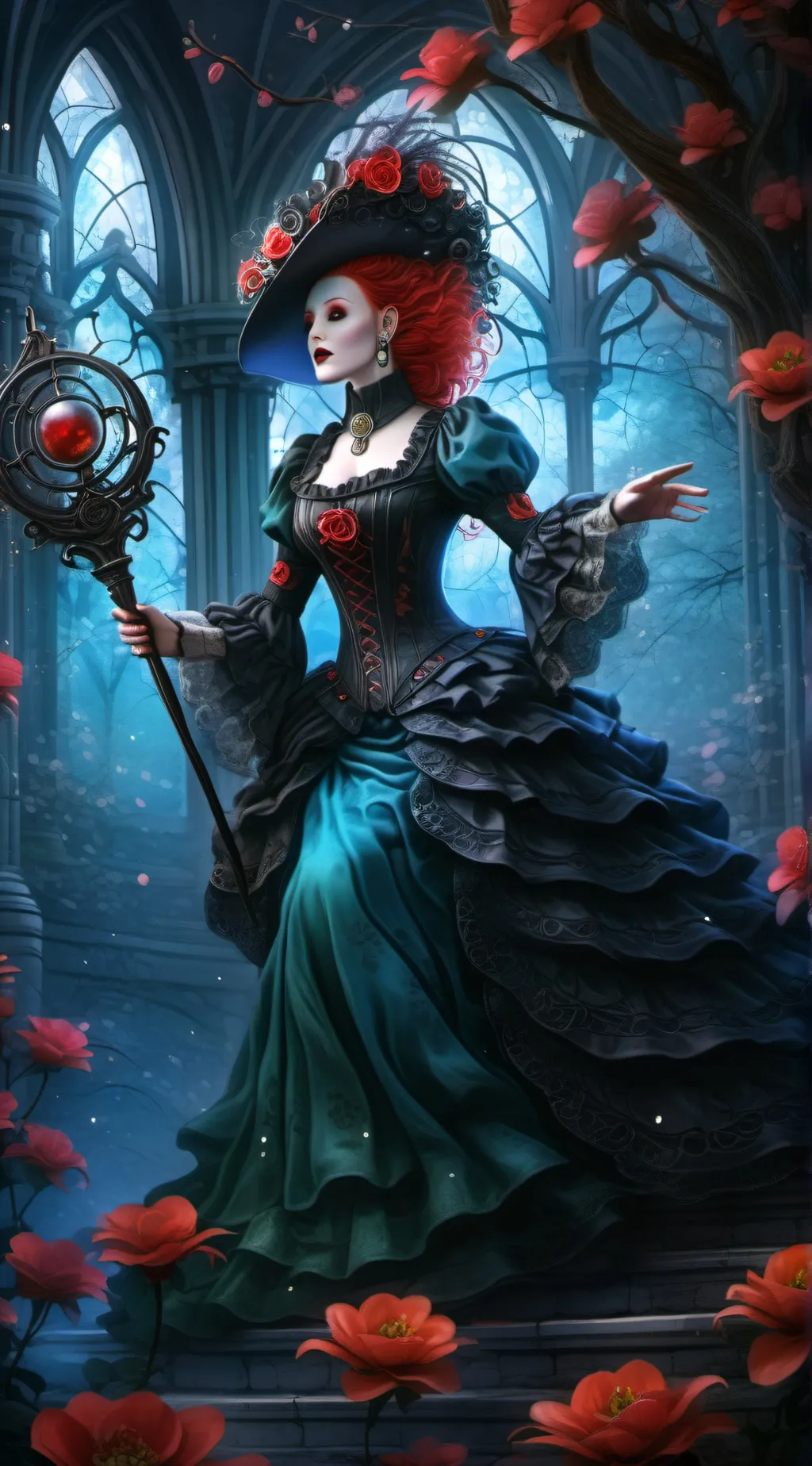 ai character: countyhuman background