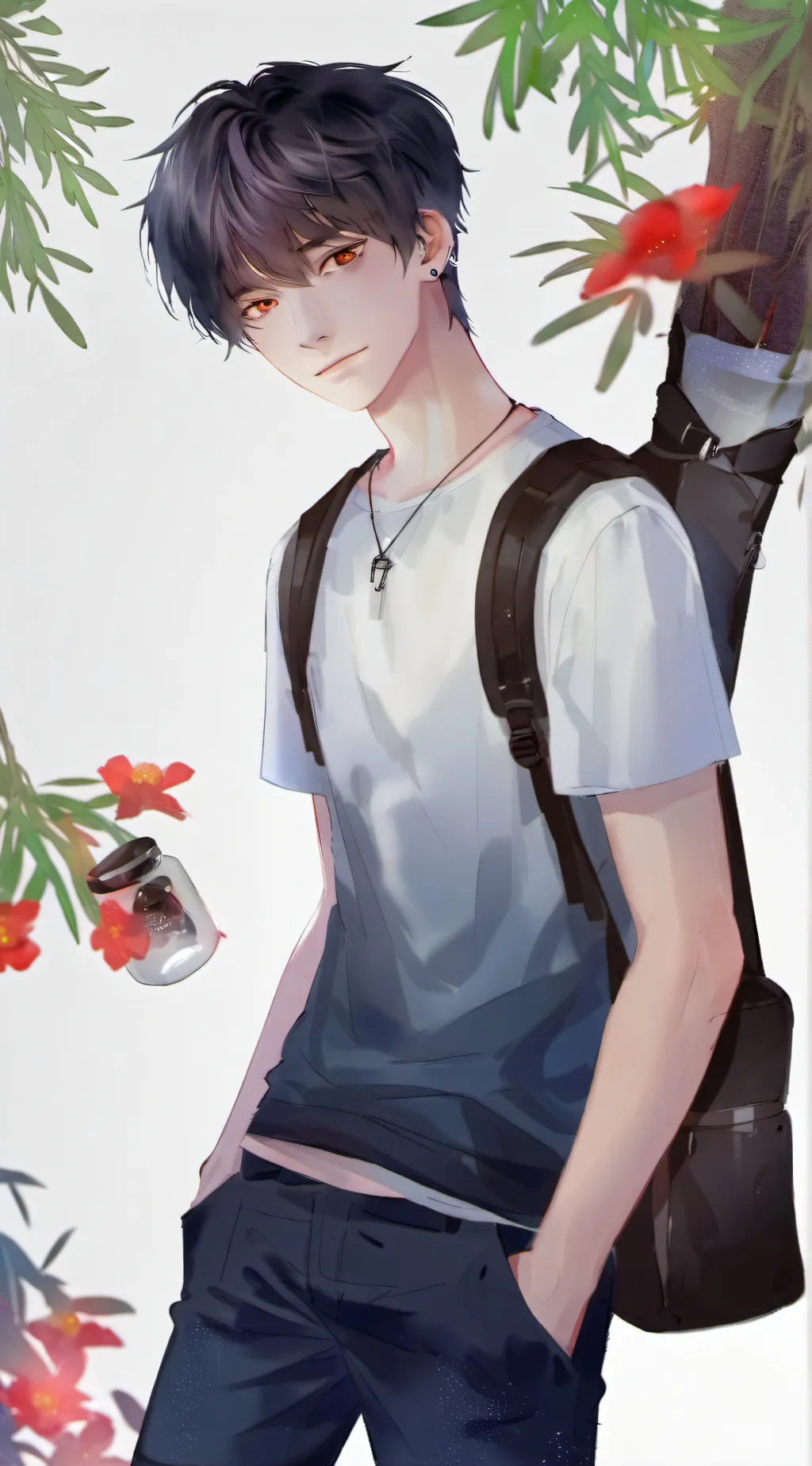 ai character: andrew background