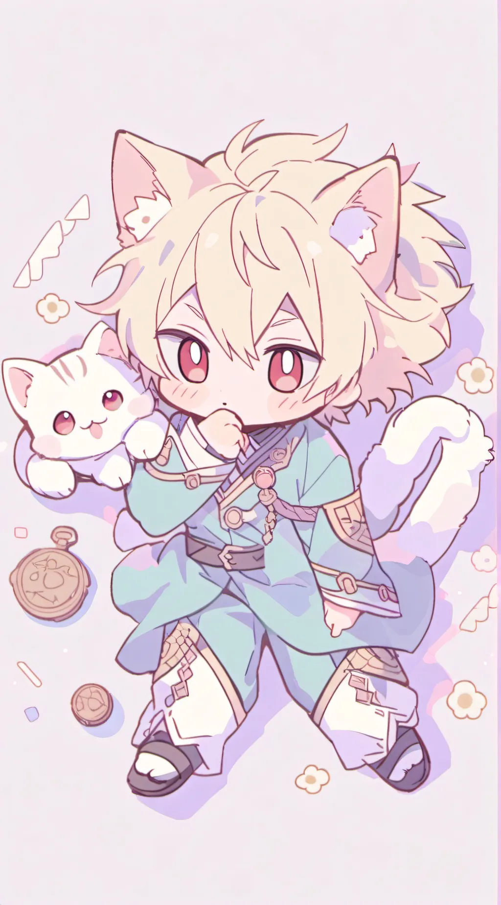 ai character: Bakugo background