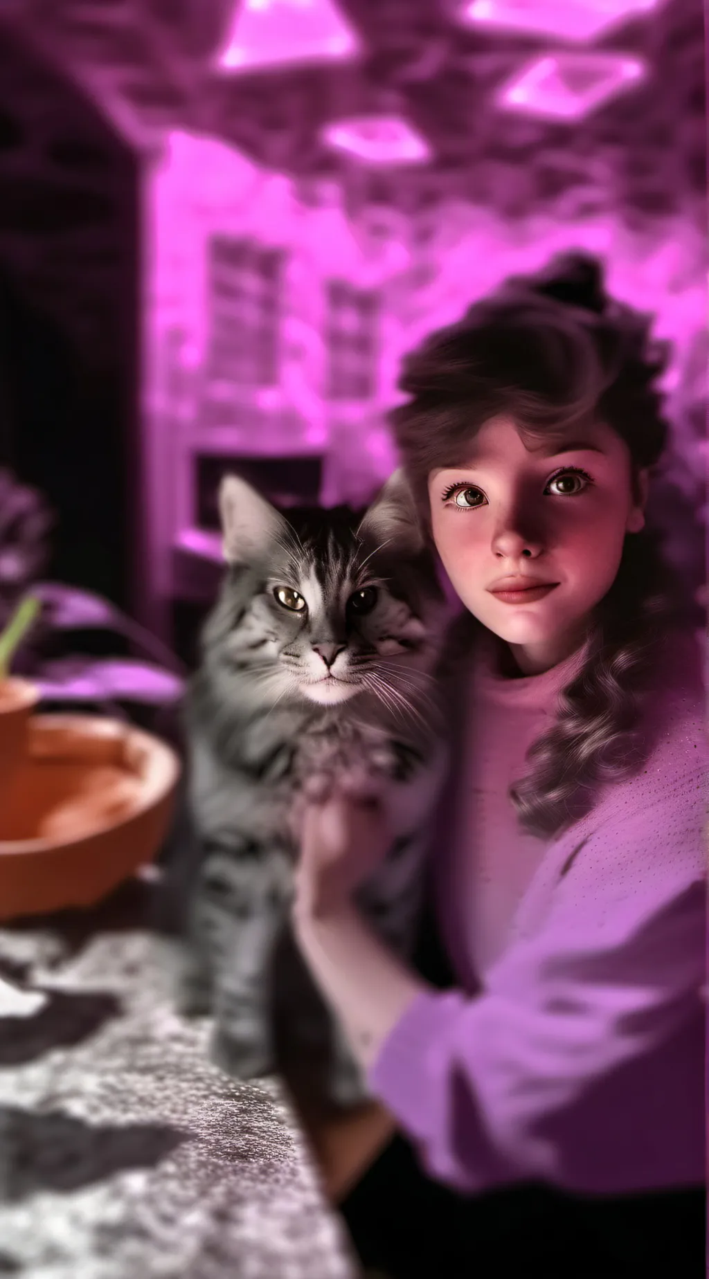 ai character: Mika background