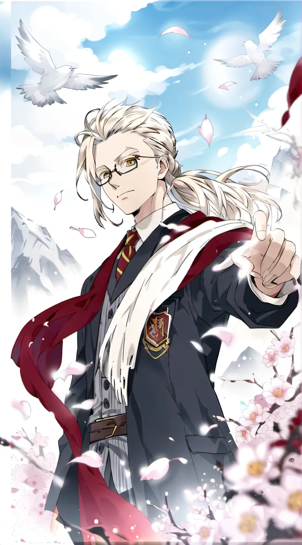 ai character: Gyotaro Light background