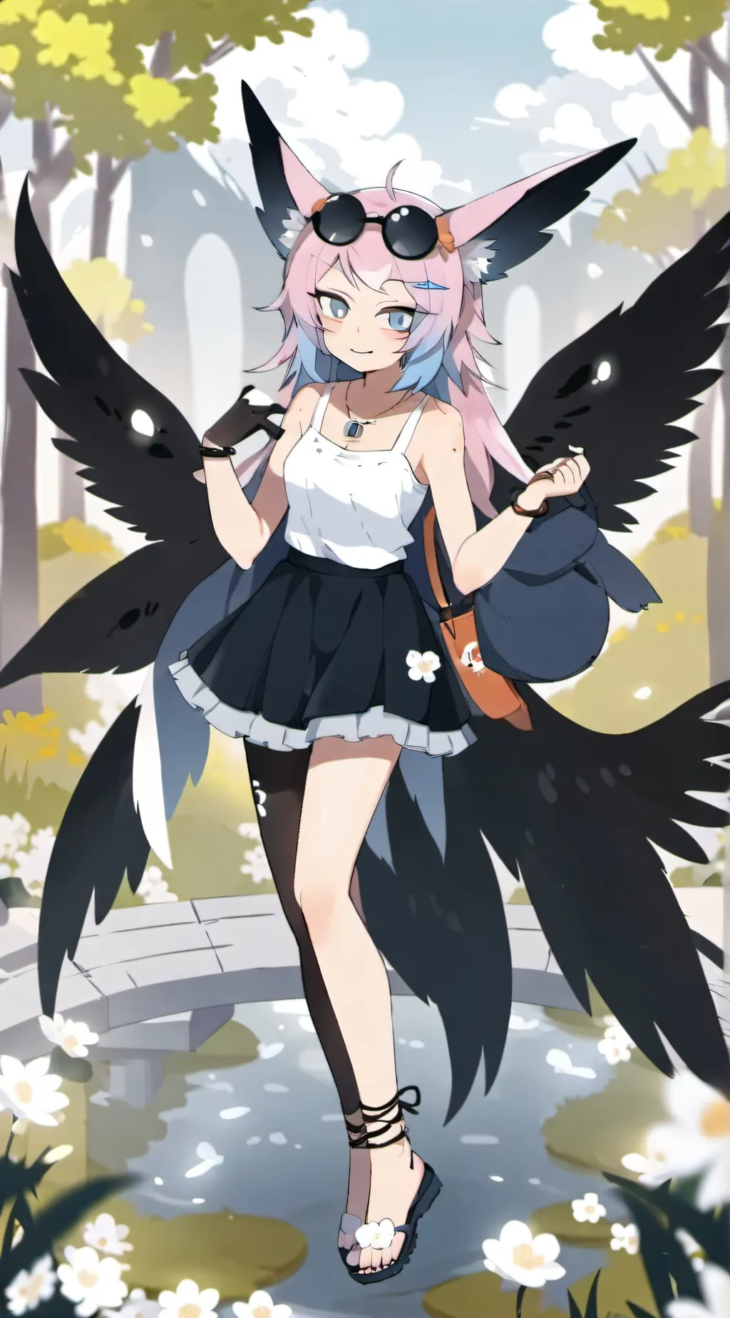 ai character: cyankid background