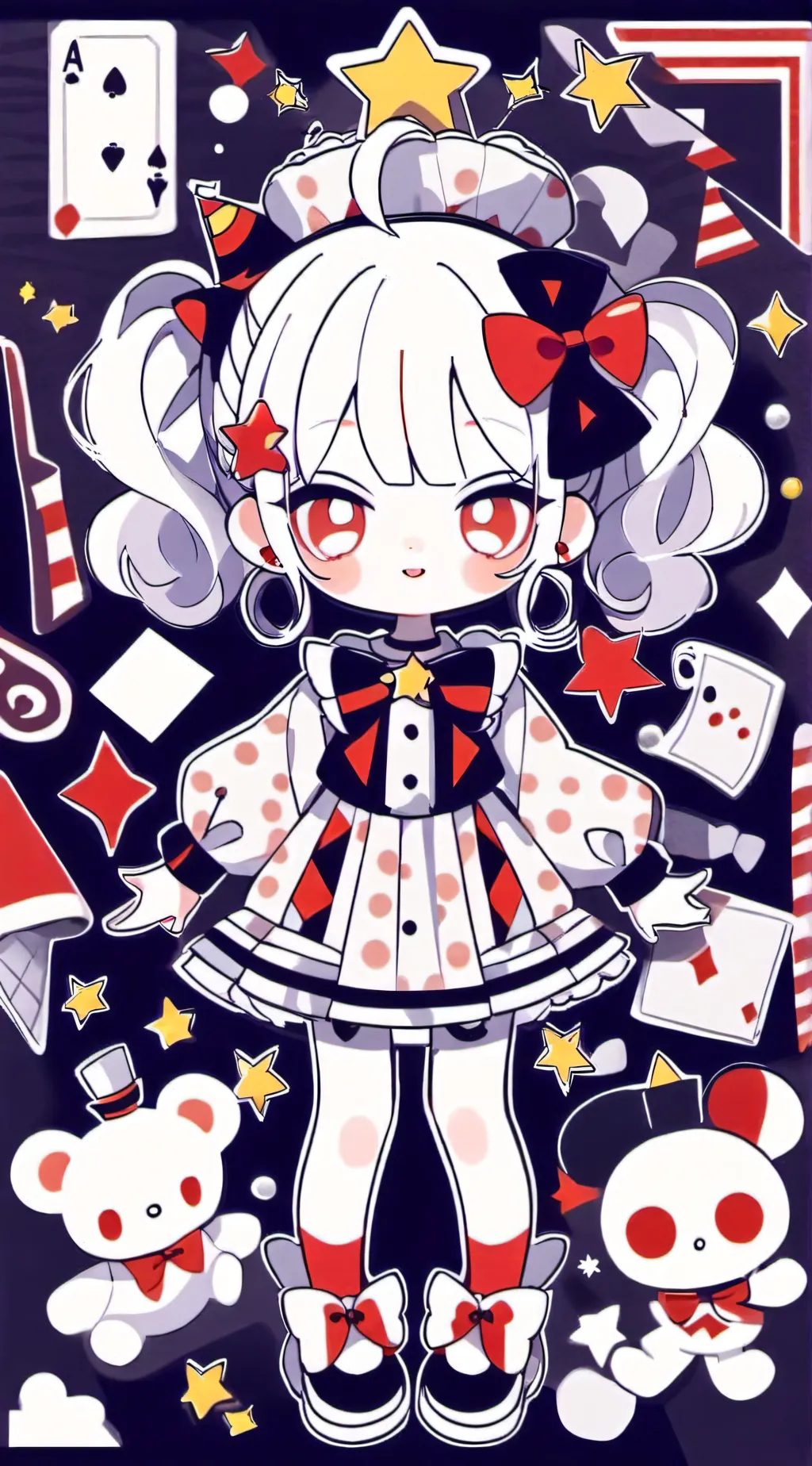 ai character: tomato background