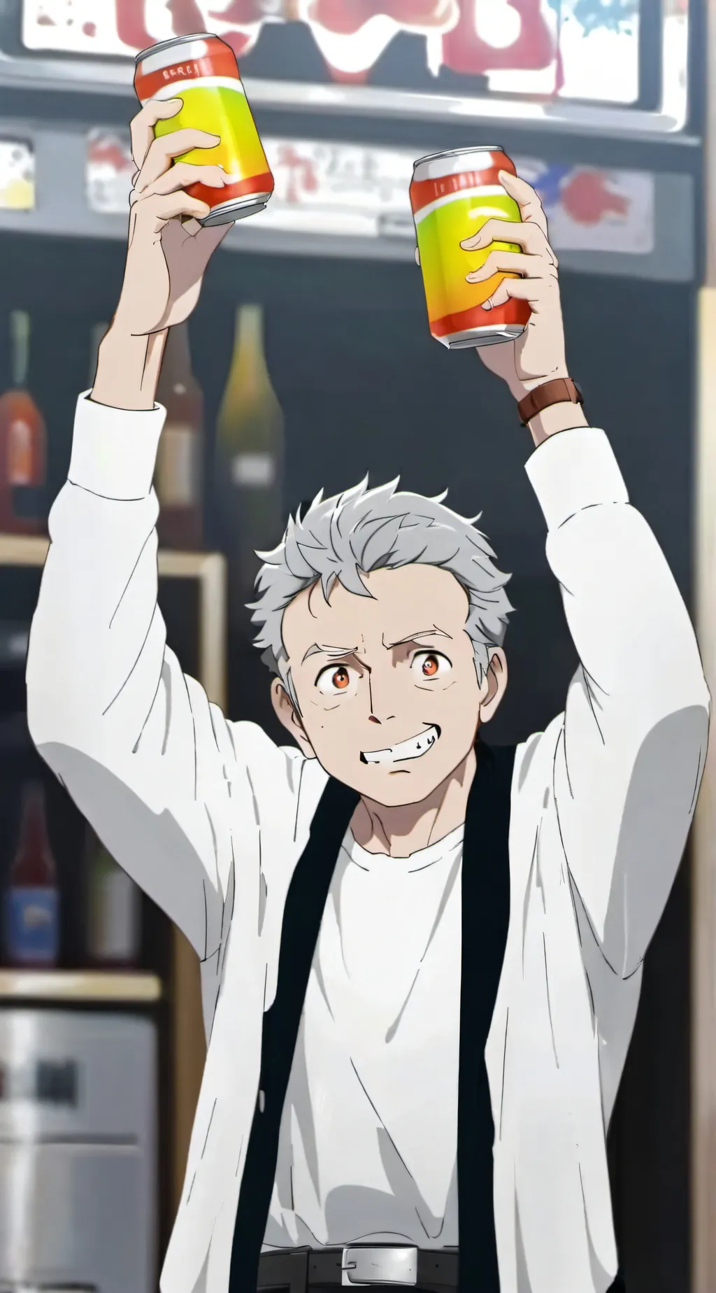 ai character: Norm background