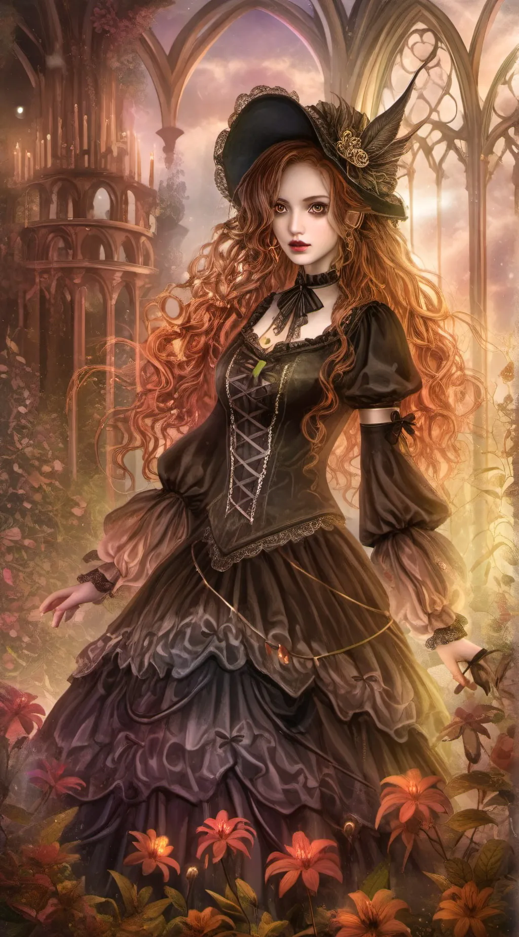 ai character: Angelica  background