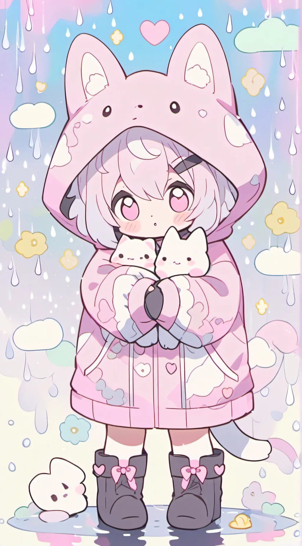 ai character: bloody Kitty background