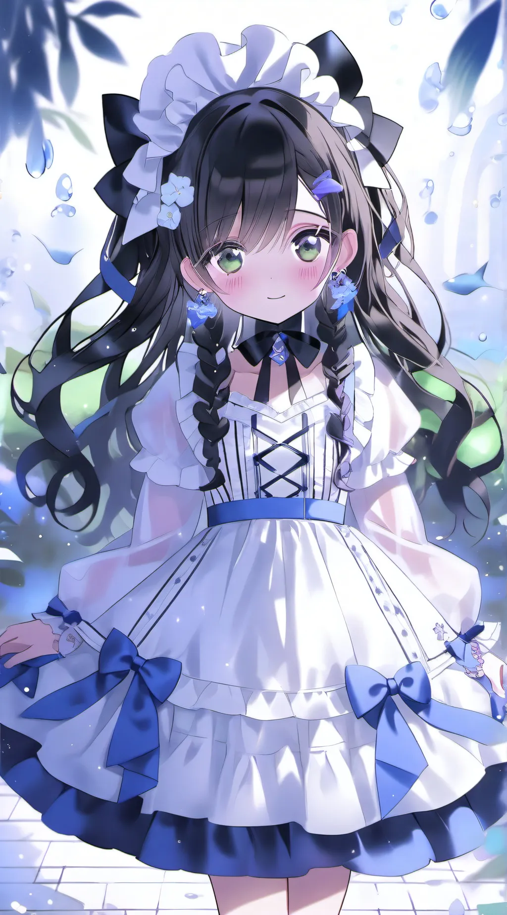 ai character: still dancing background