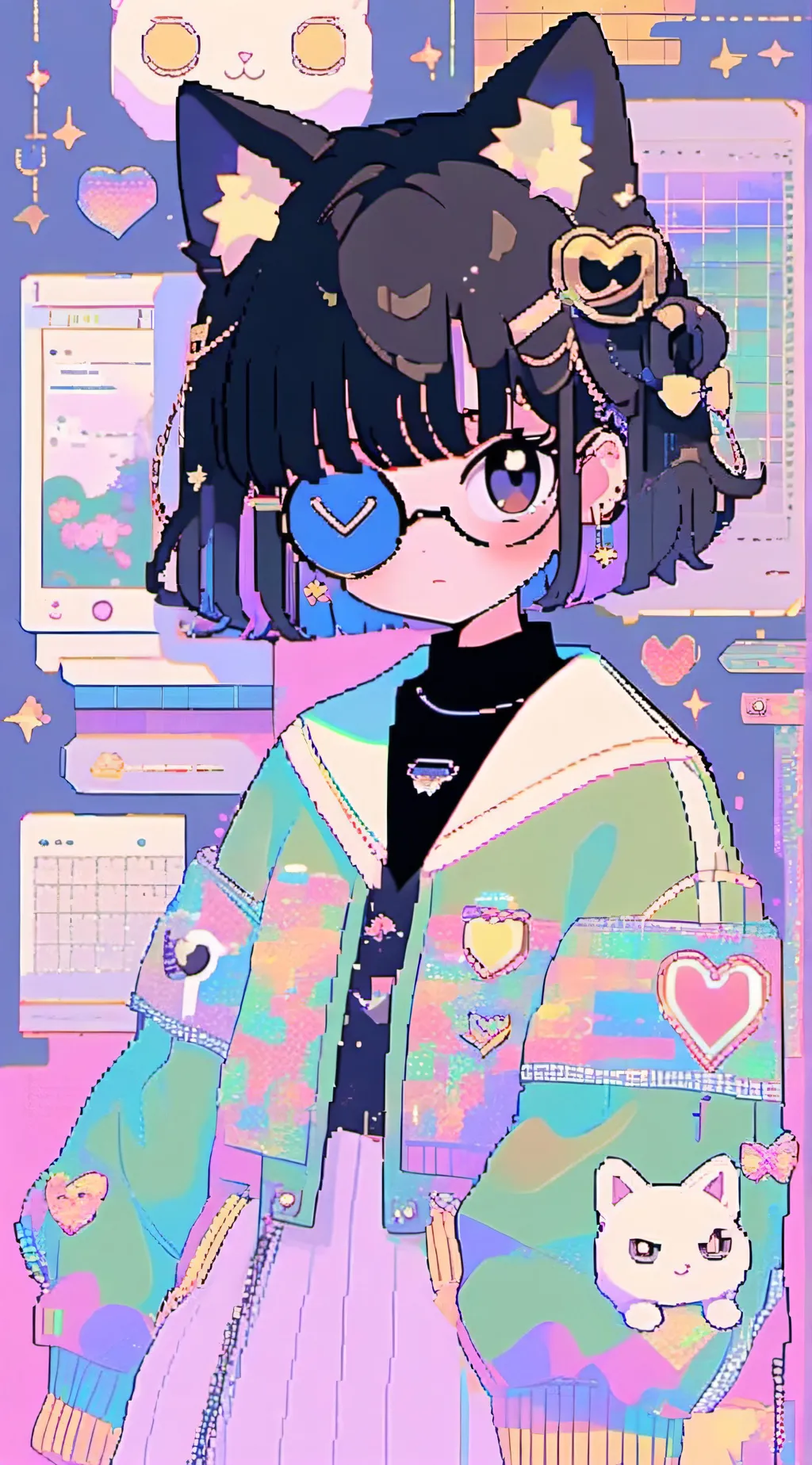 ai character: stacy :( background