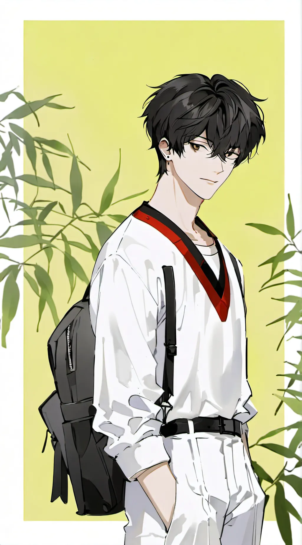 ai character: 🎀Nathan🎀 background