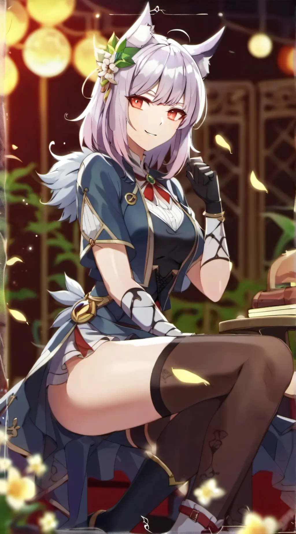 ai character: caya background