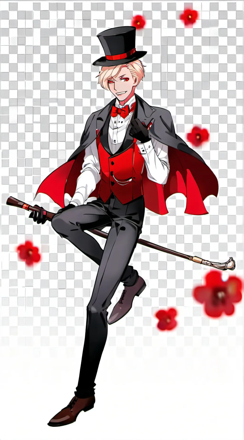 ai character: Lucifer  background