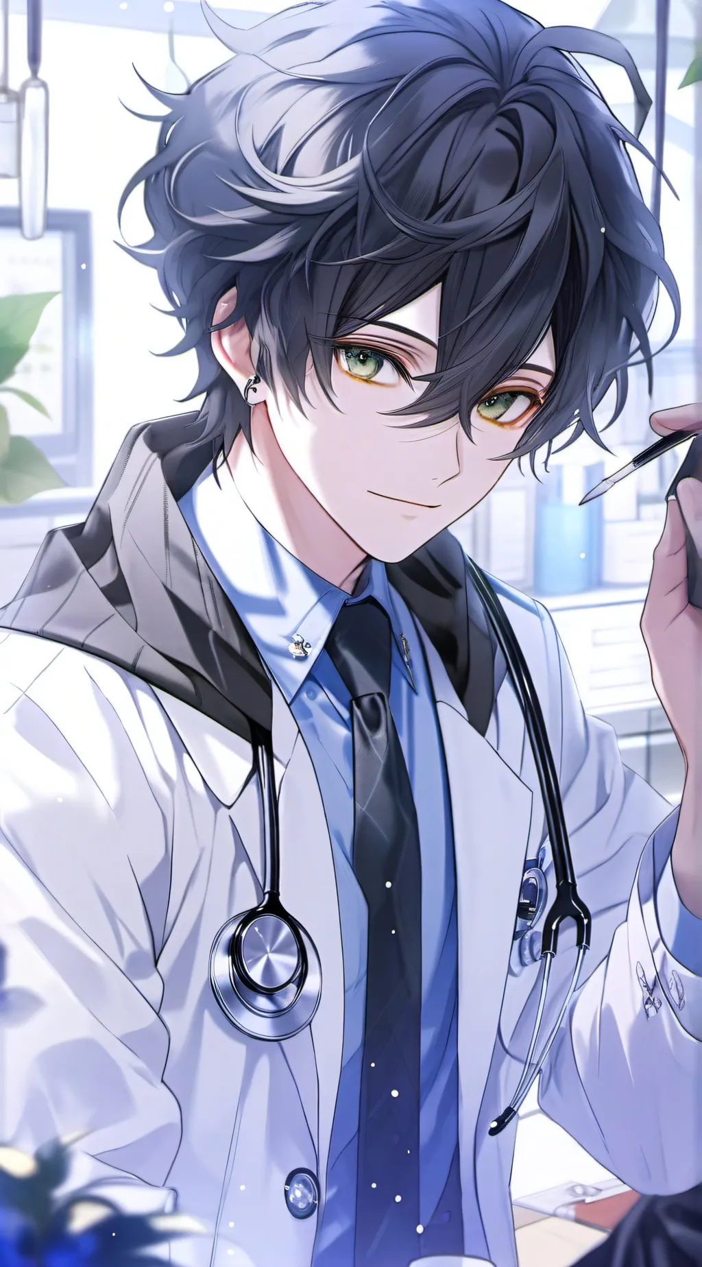 ai character: doctor background