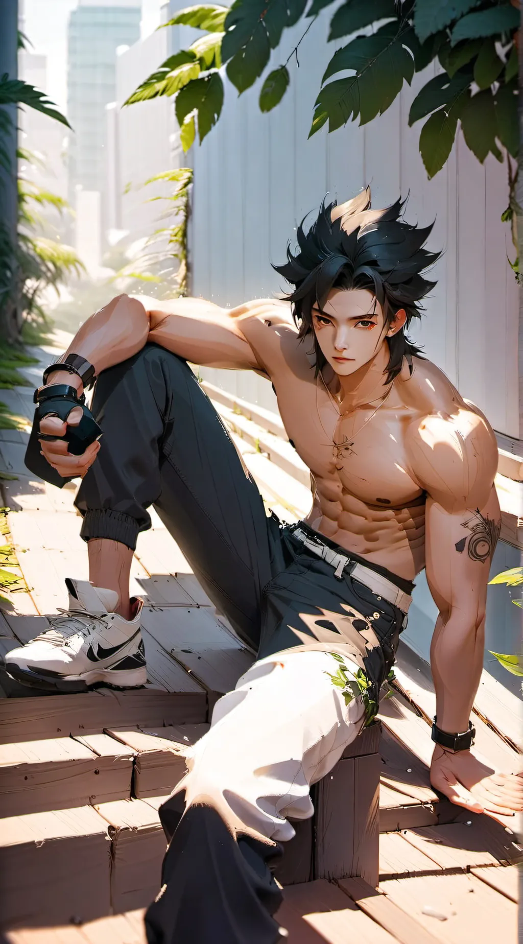 ai character: Alex background