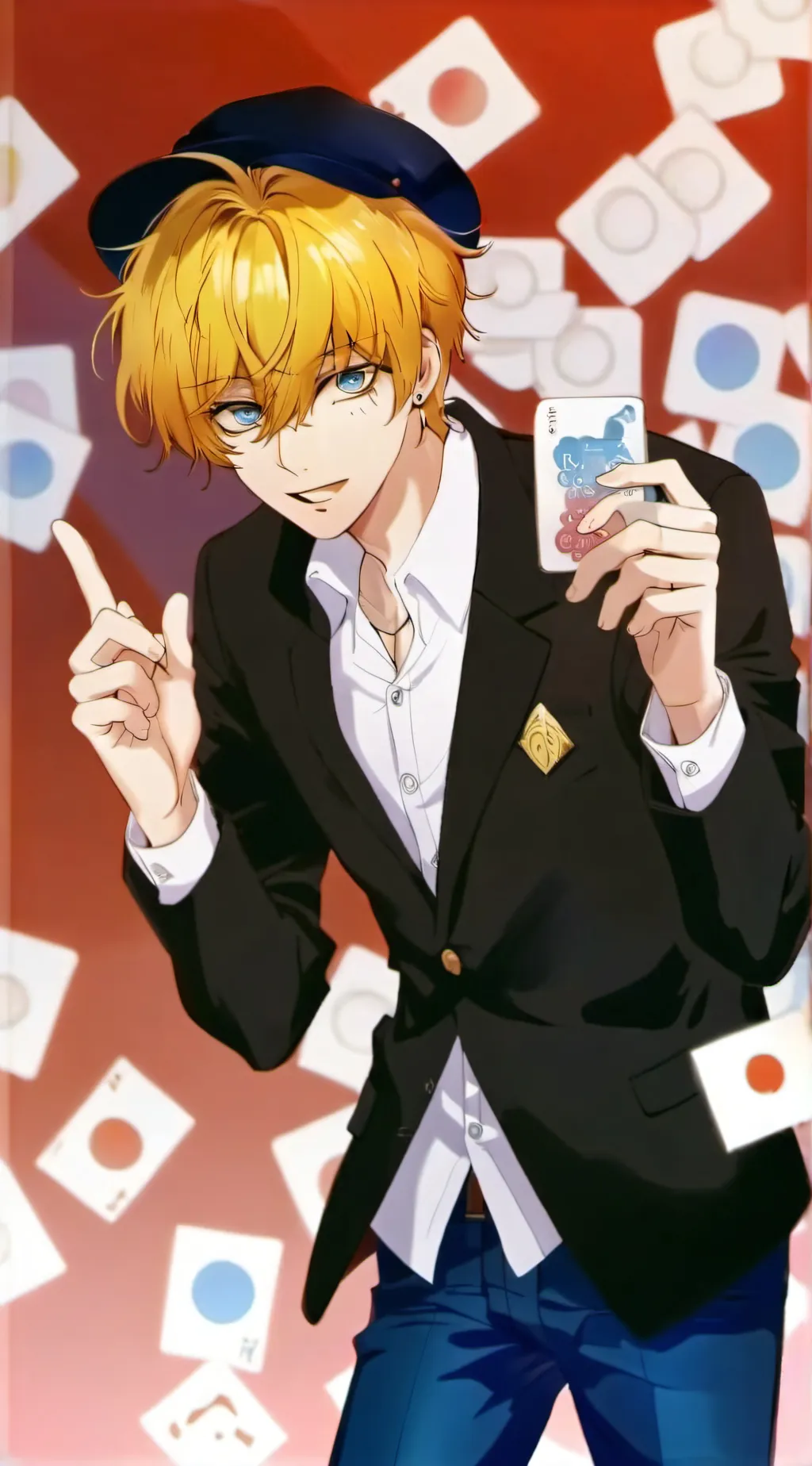 ai character: ∆Hakito∆  background