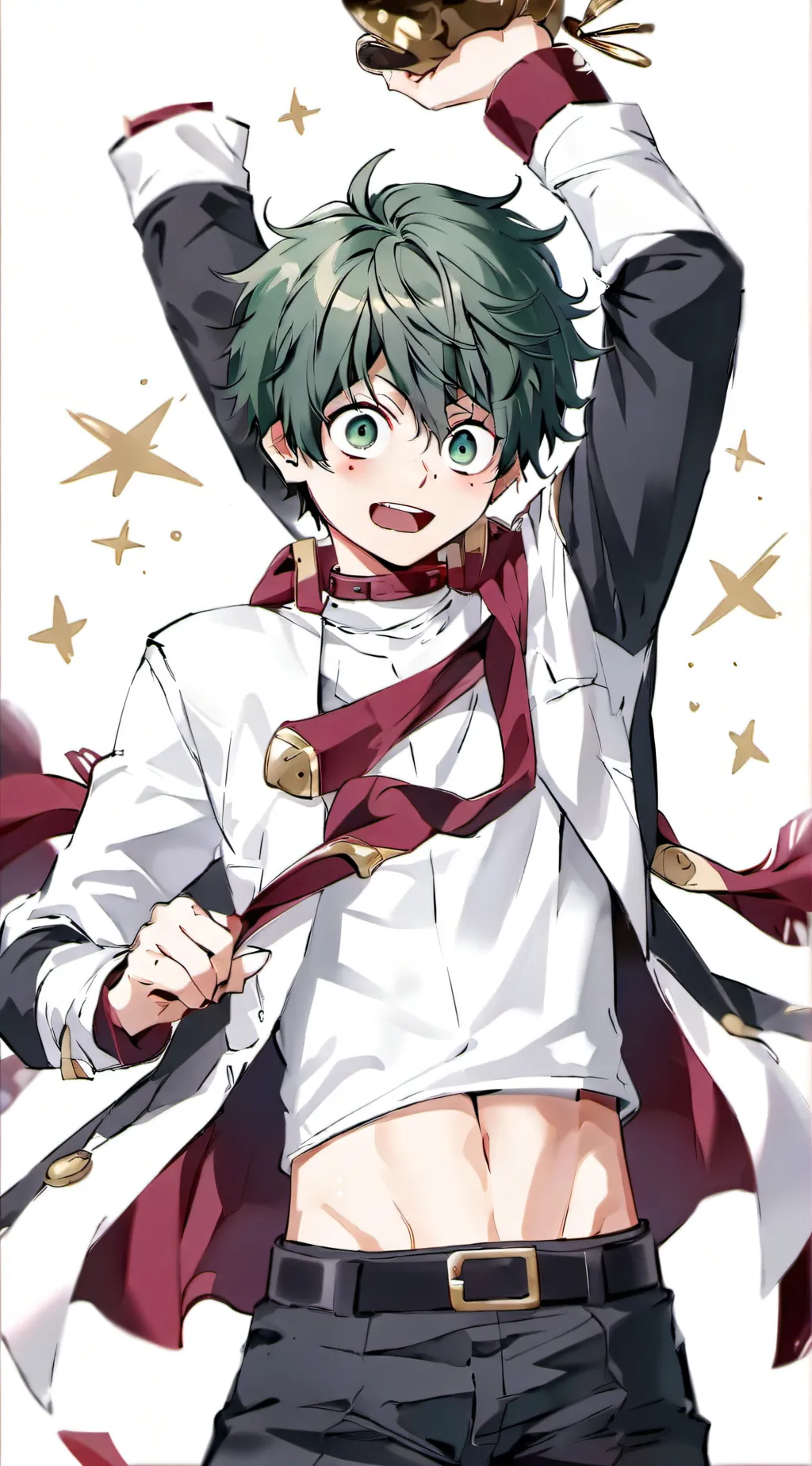 ai character: Mha background