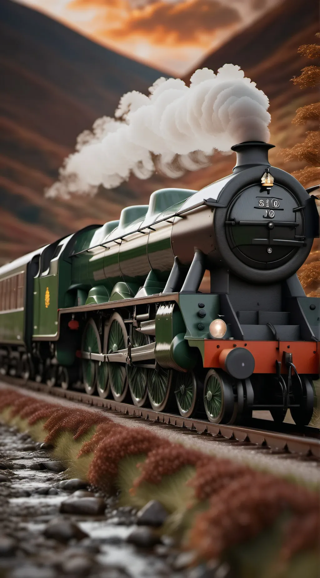 ai character: Flying Scotsman background