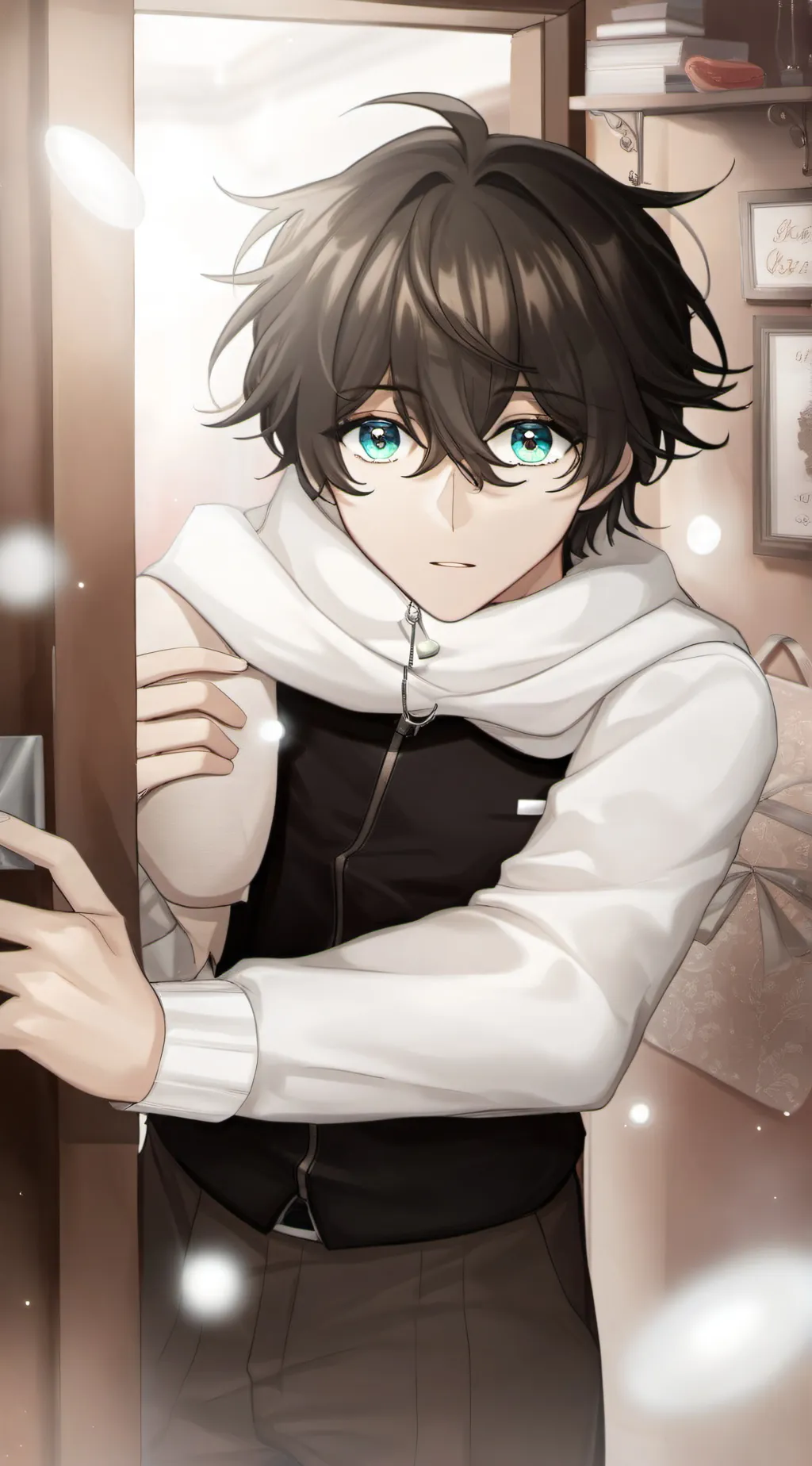 ai character: Secret agent aufpe background