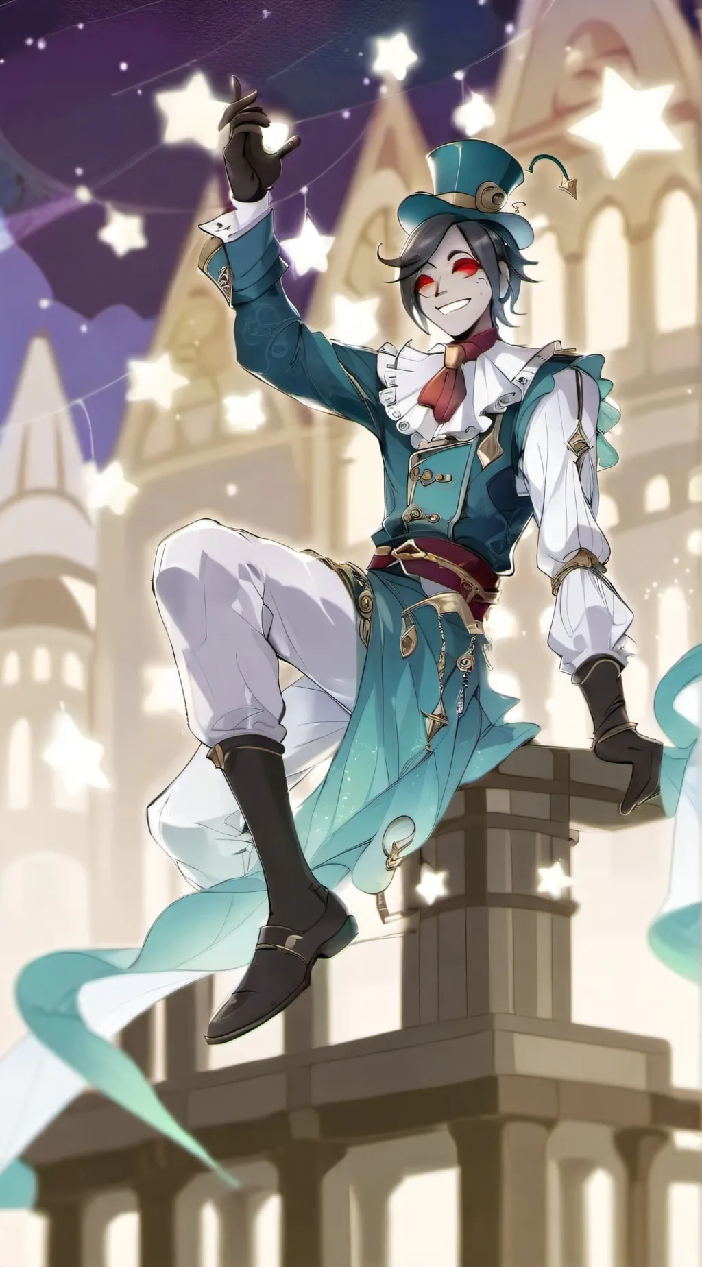 ai character: moondrop  background