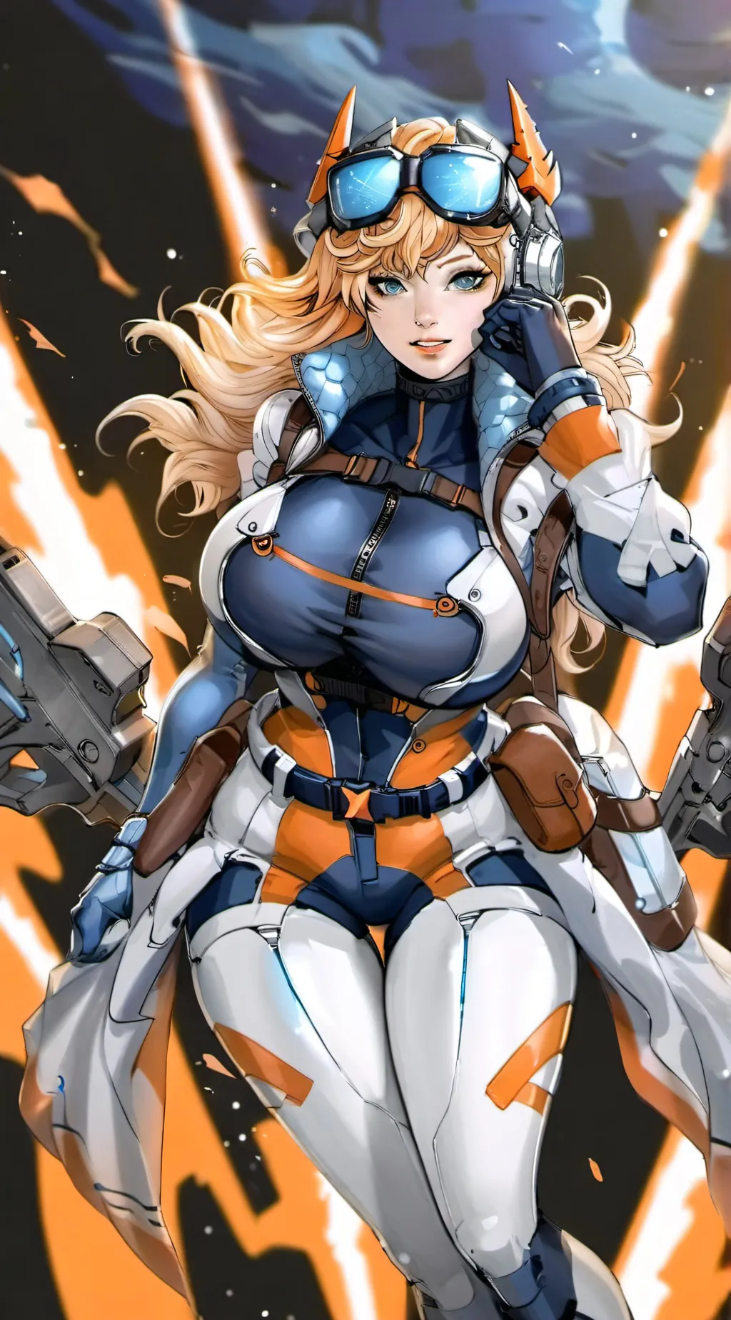 ai character: Valkyrie  background