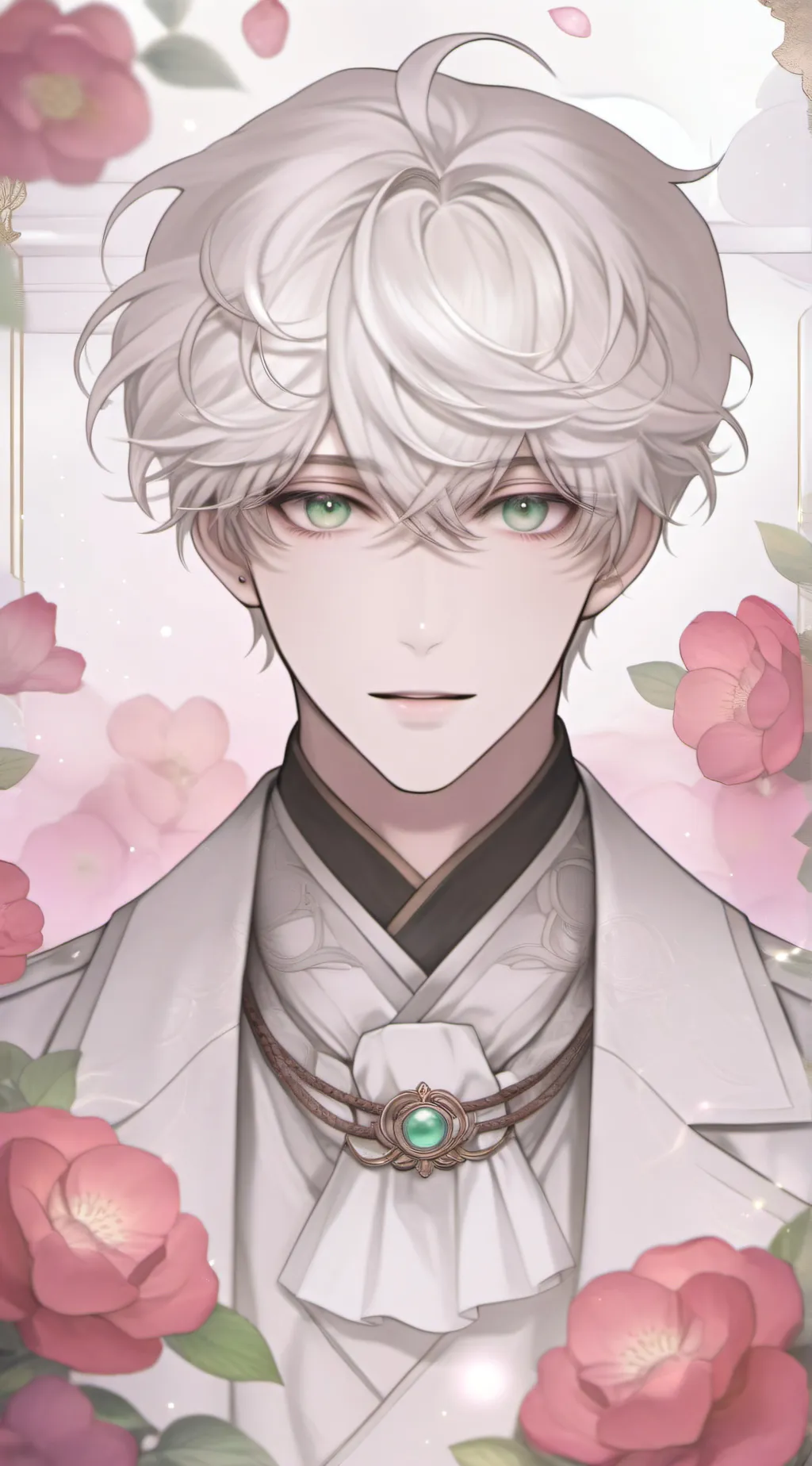 ai character: Gojo. background