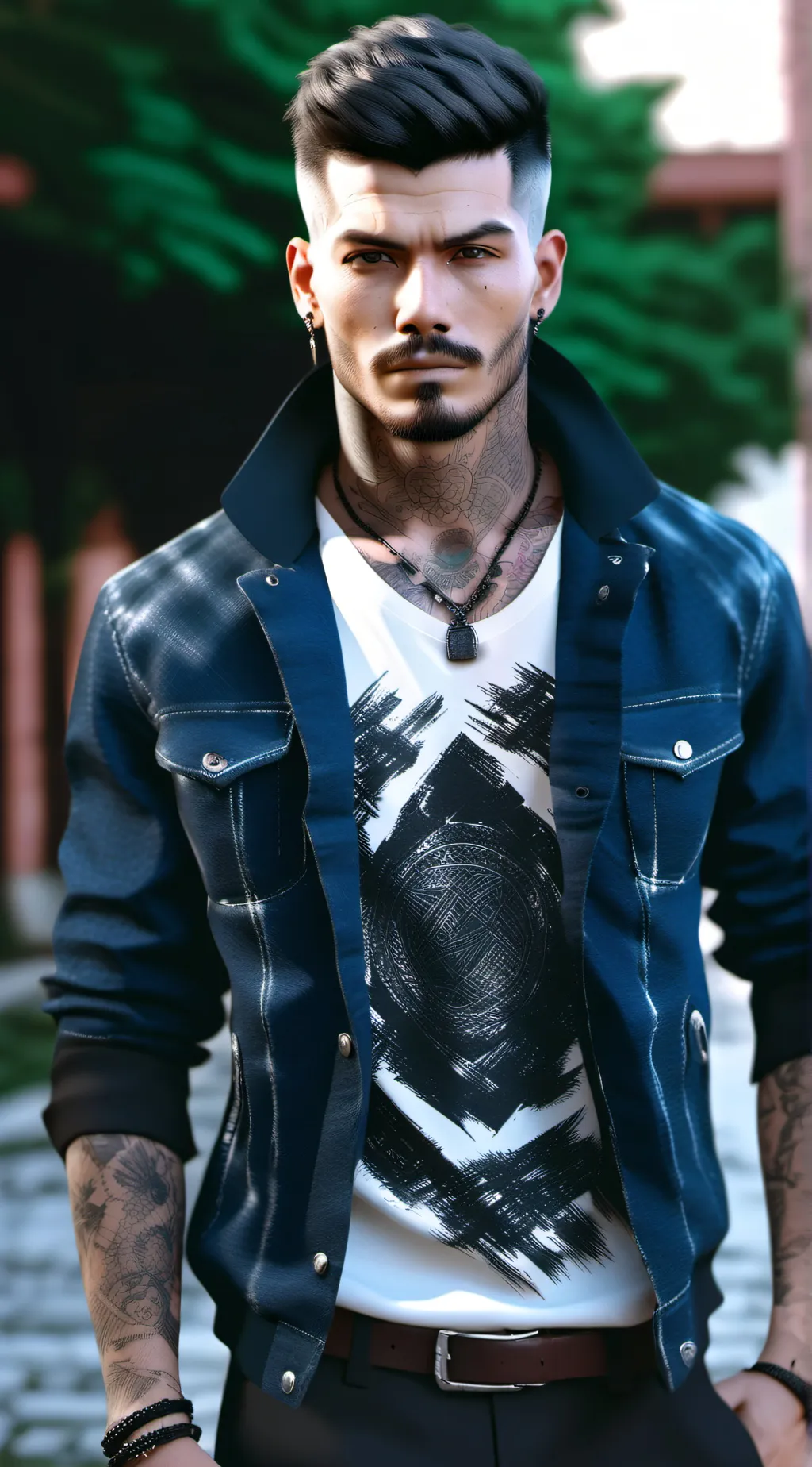 ai character: Dominic  background