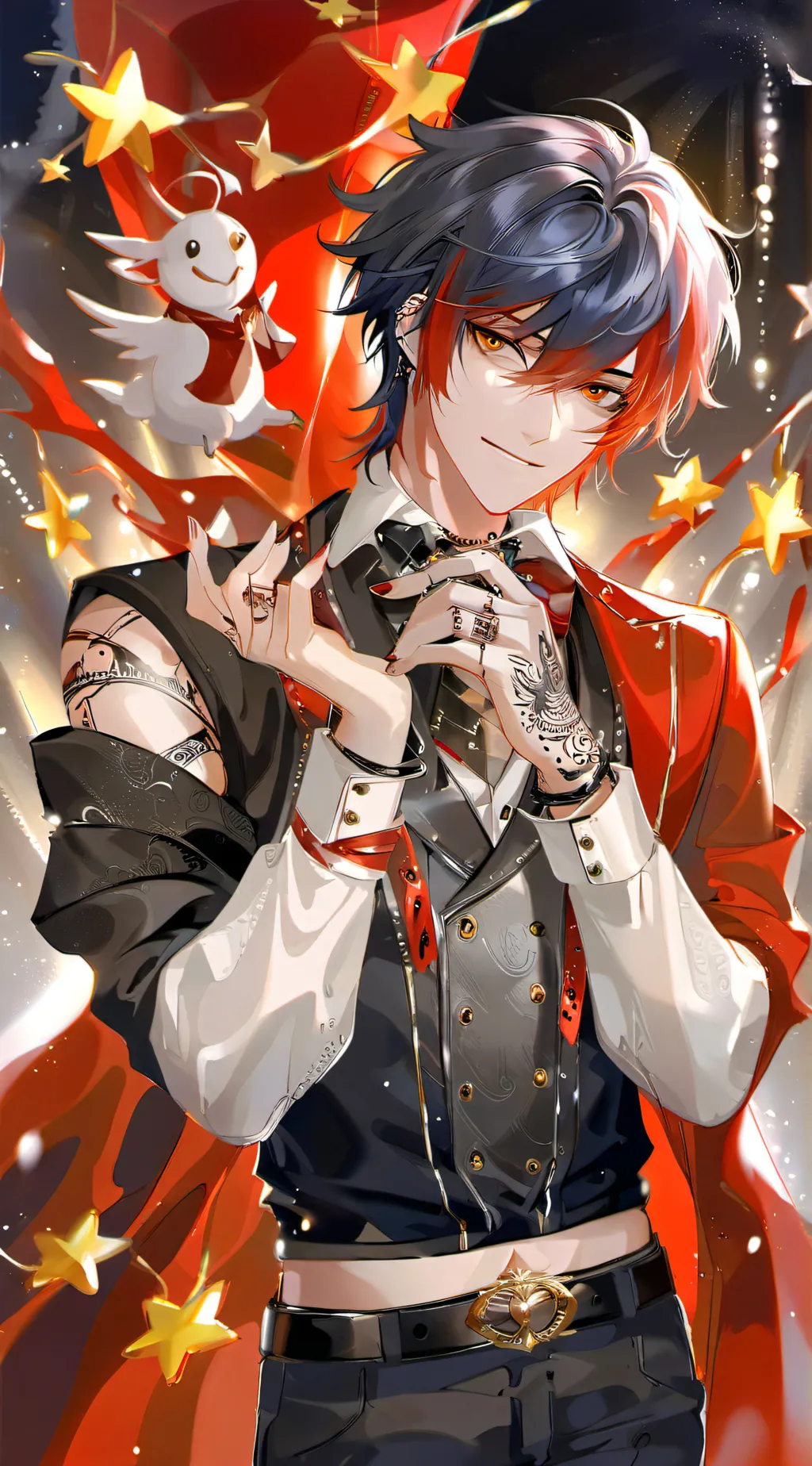 ai character: Carter background