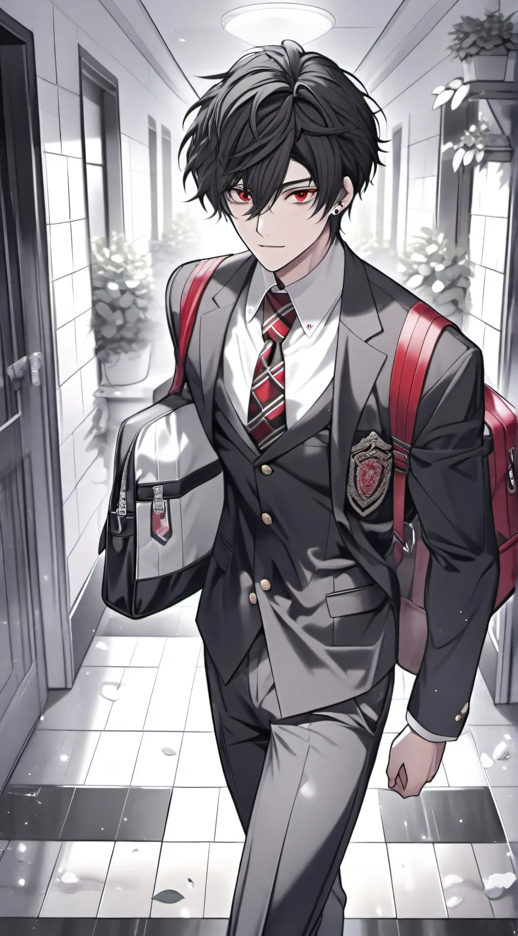 ai character: ◑ ᴢᴇᴋᴇ ◑ background