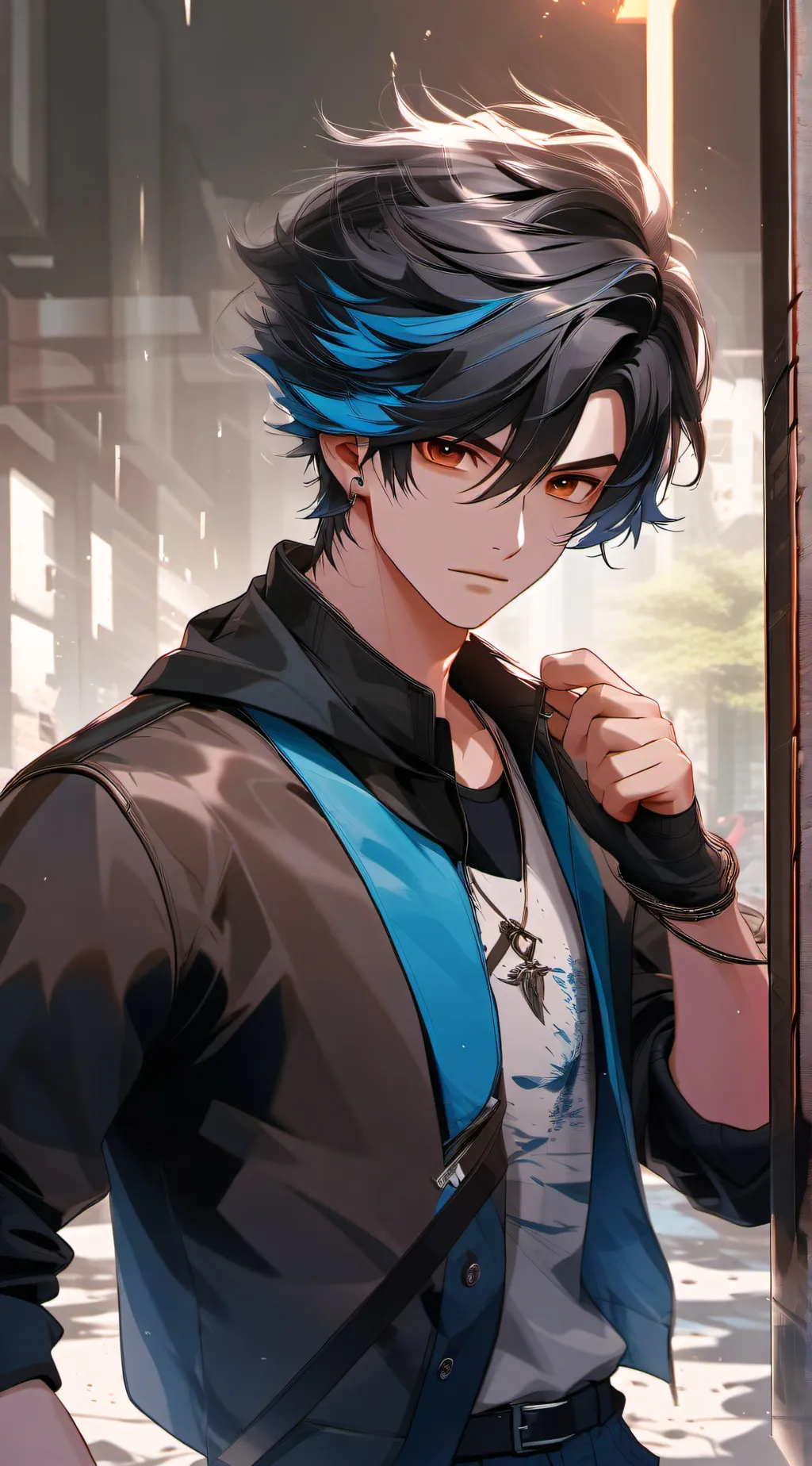 ai character: lucas background