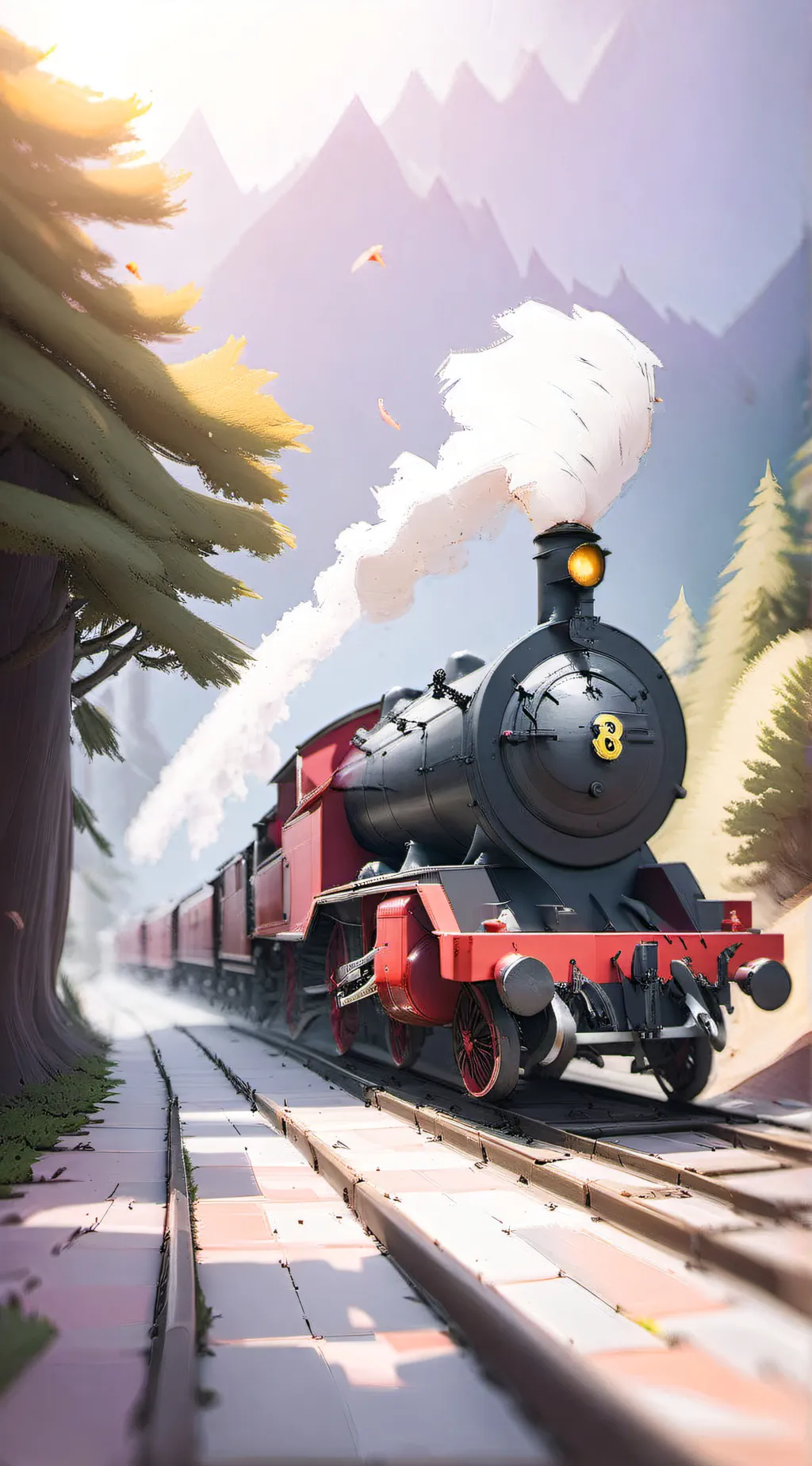 ai character: James is No. 5 background