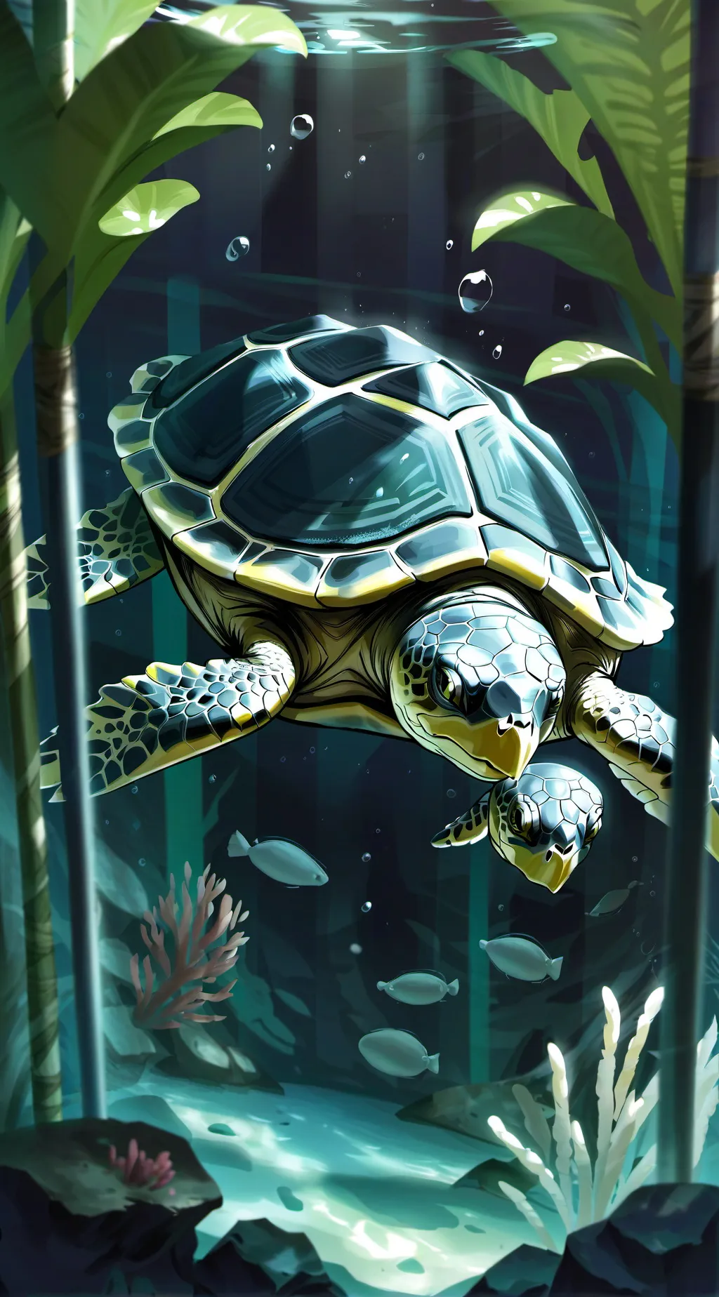 ai character: Aurora background