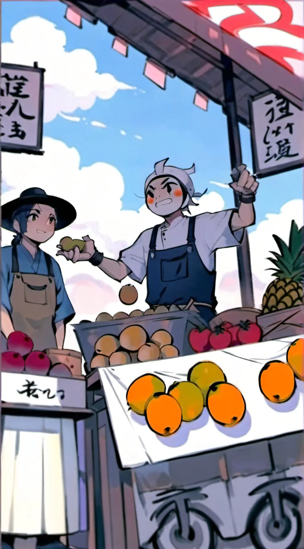 ai character: moondrop  background