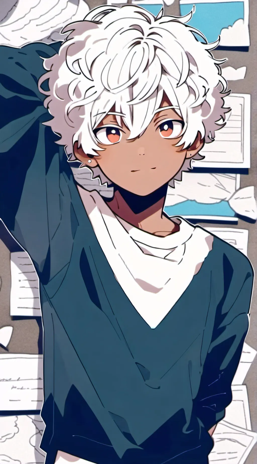 ai character: Sincere background