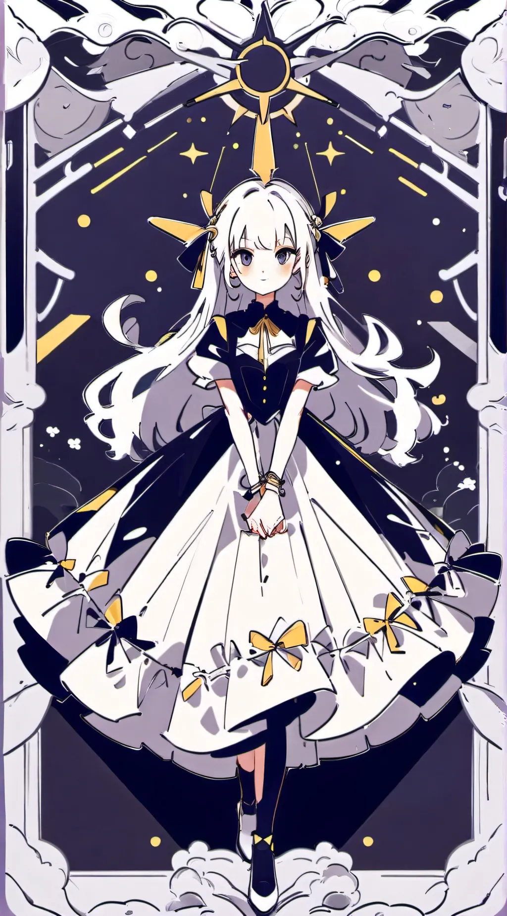 ai character: Me (meadow)  background