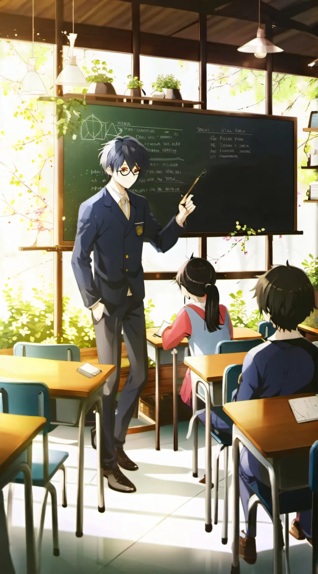 ai character: Mha  background