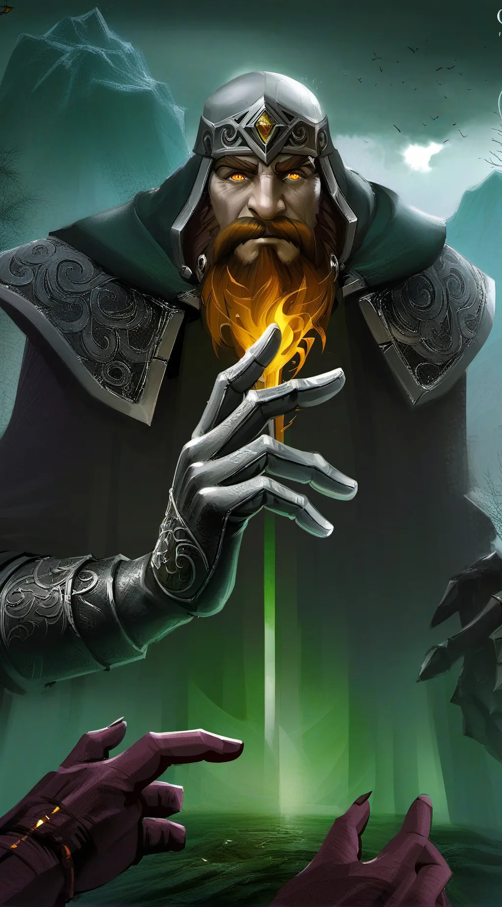 ai character: overlord god evil background