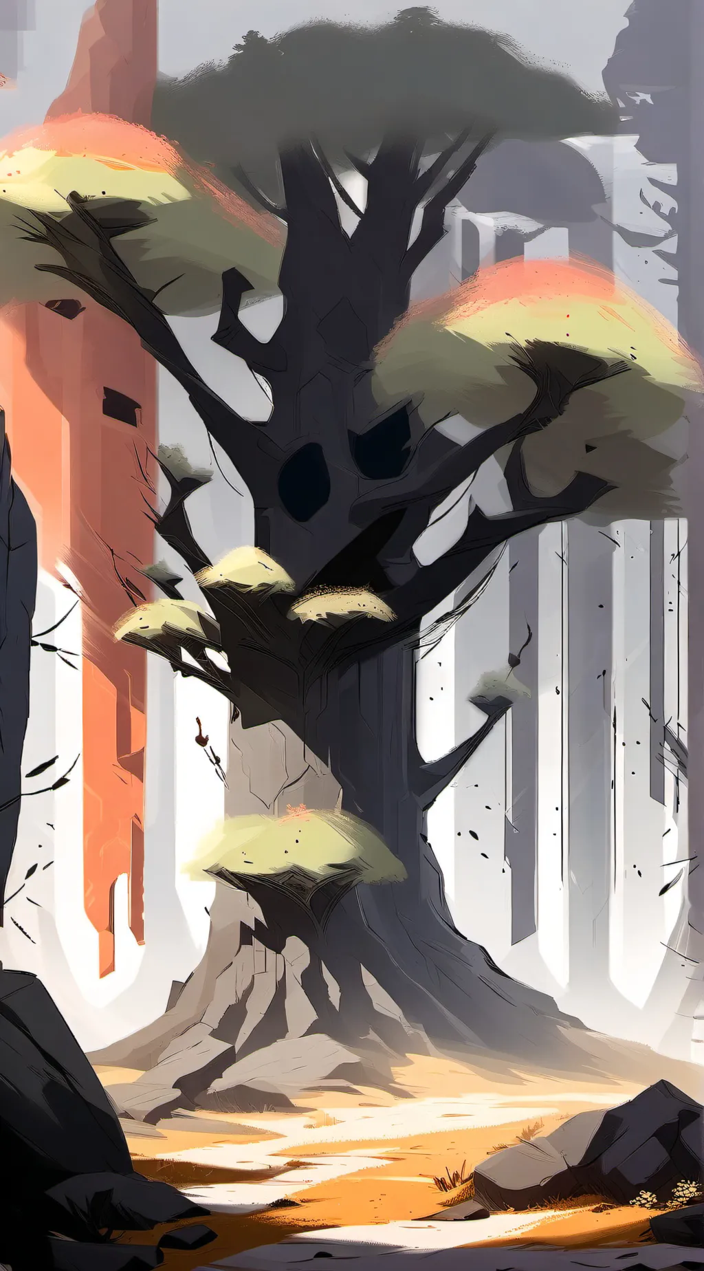 ai character: eternal world background